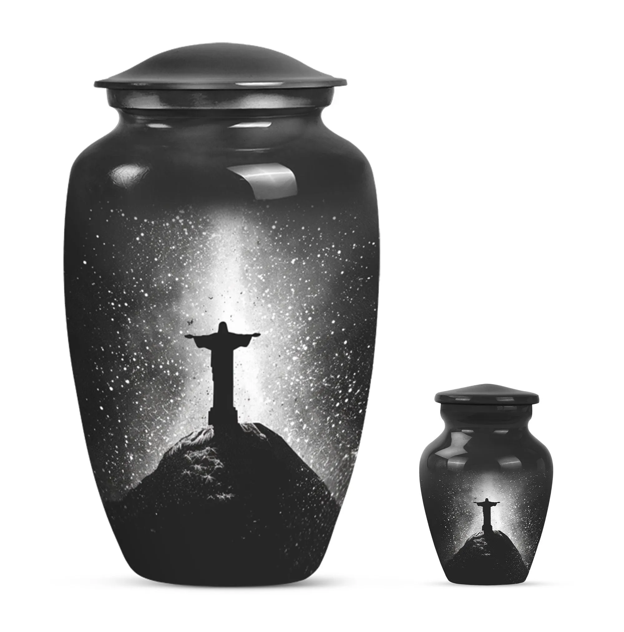 Cross Urn Emporium Crafted Memorial Urn for Adult Male