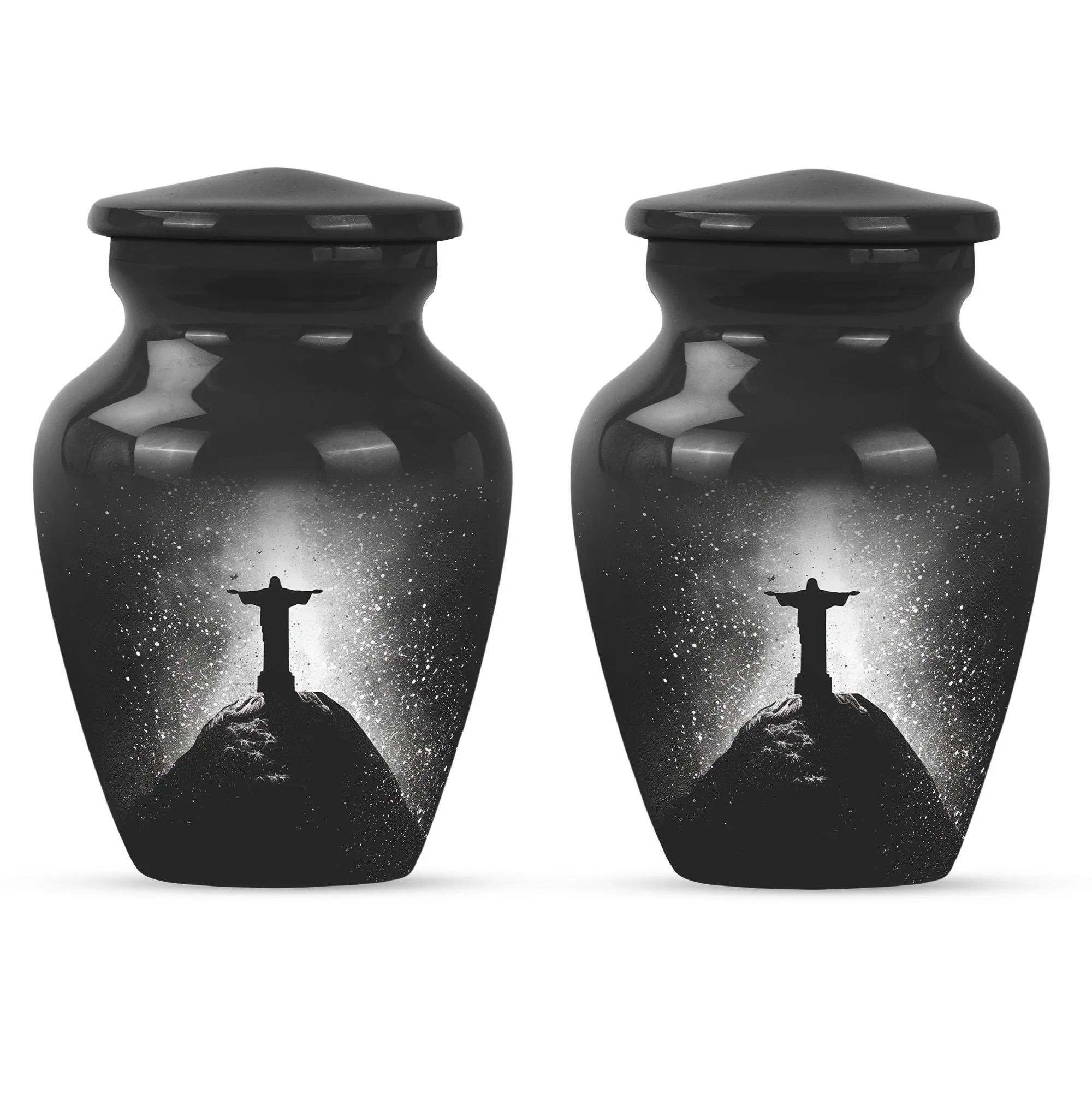 Cross Urn Emporium Crafted Memorial Urn for Adult Male
