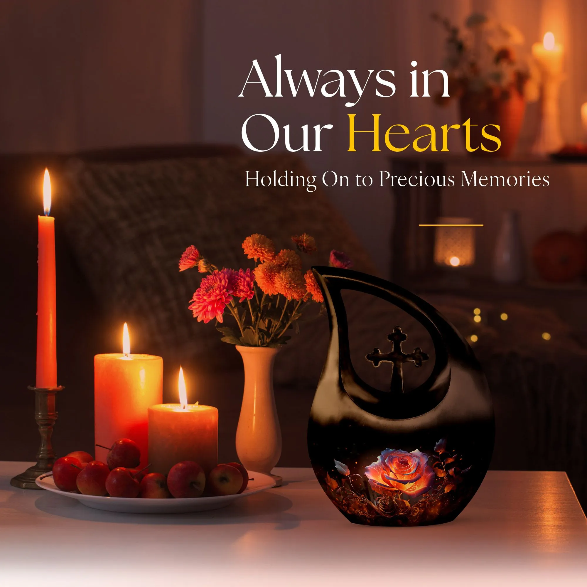 Custom Ash Rose Urn A Unique, Personalized Memorial Solution