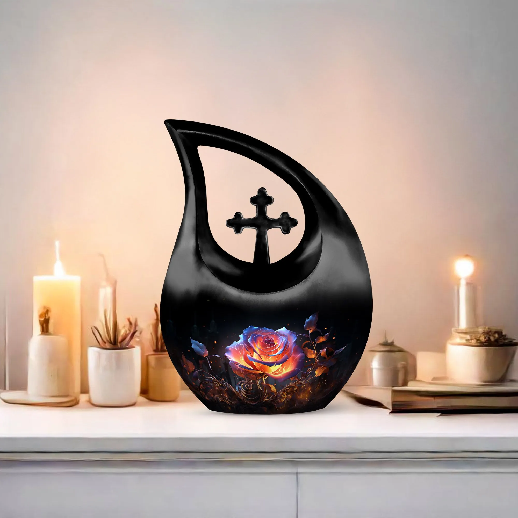 Custom Ash Rose Urn A Unique, Personalized Memorial Solution