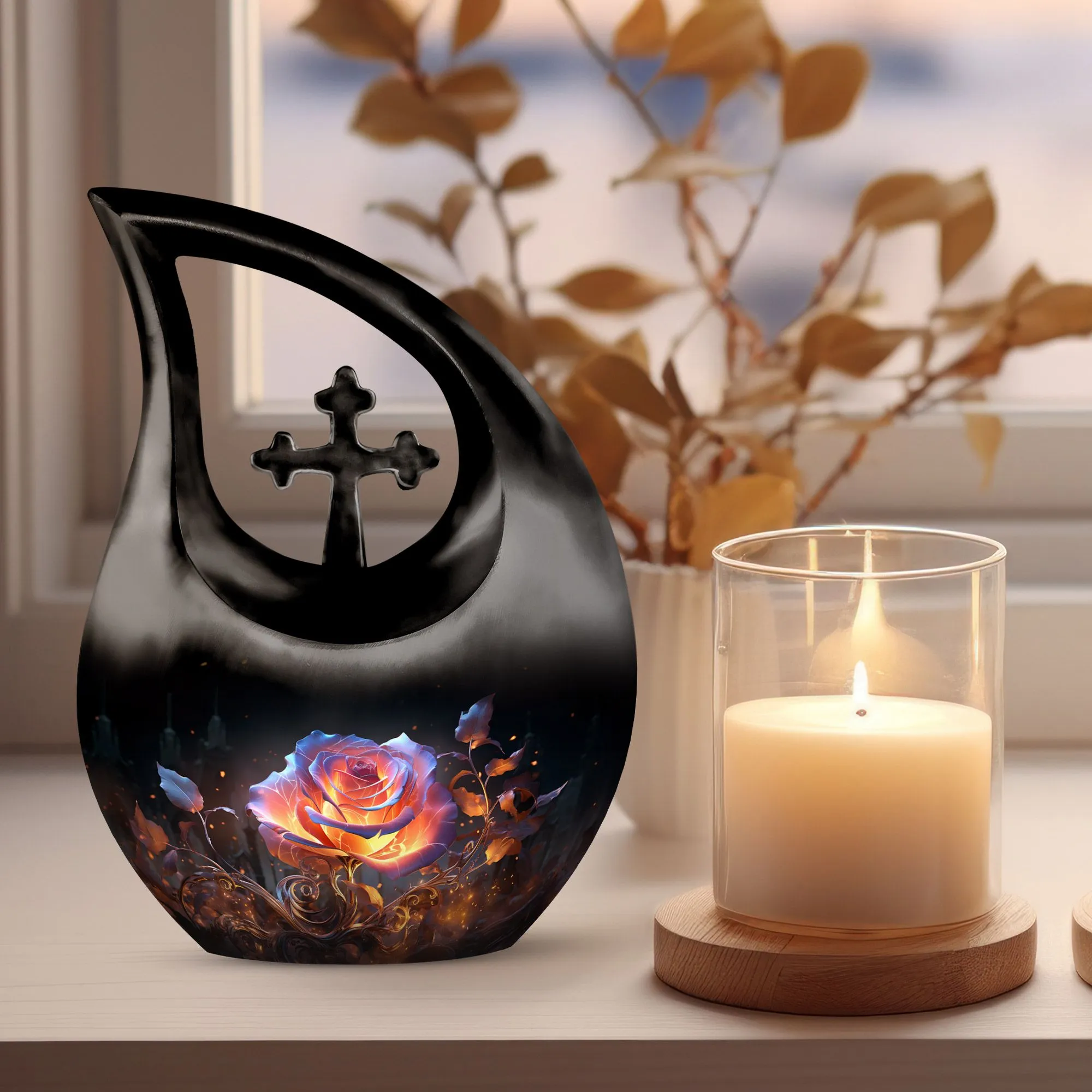 Custom Ash Rose Urn A Unique, Personalized Memorial Solution