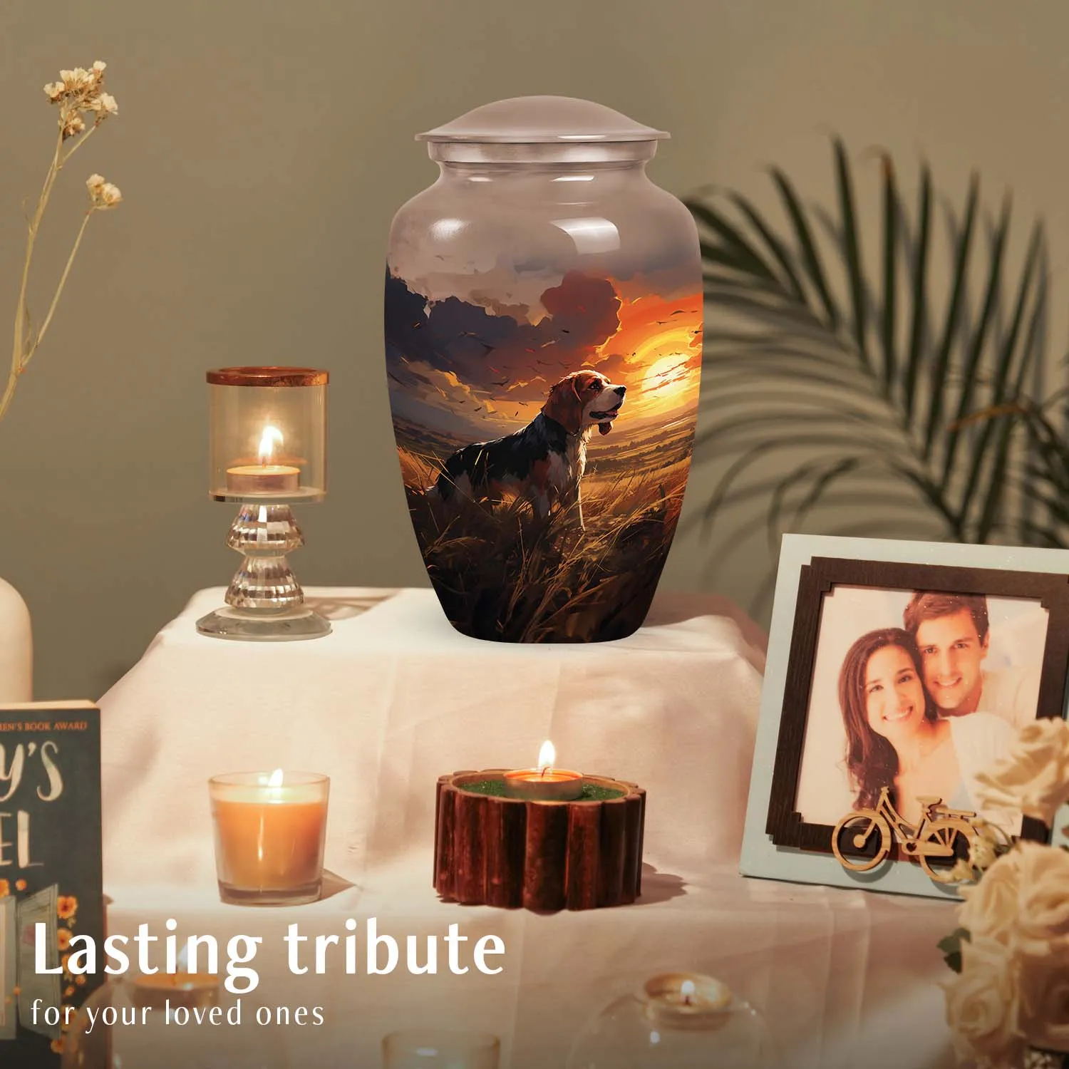 Custom Beagle Urn for Pet Ashes