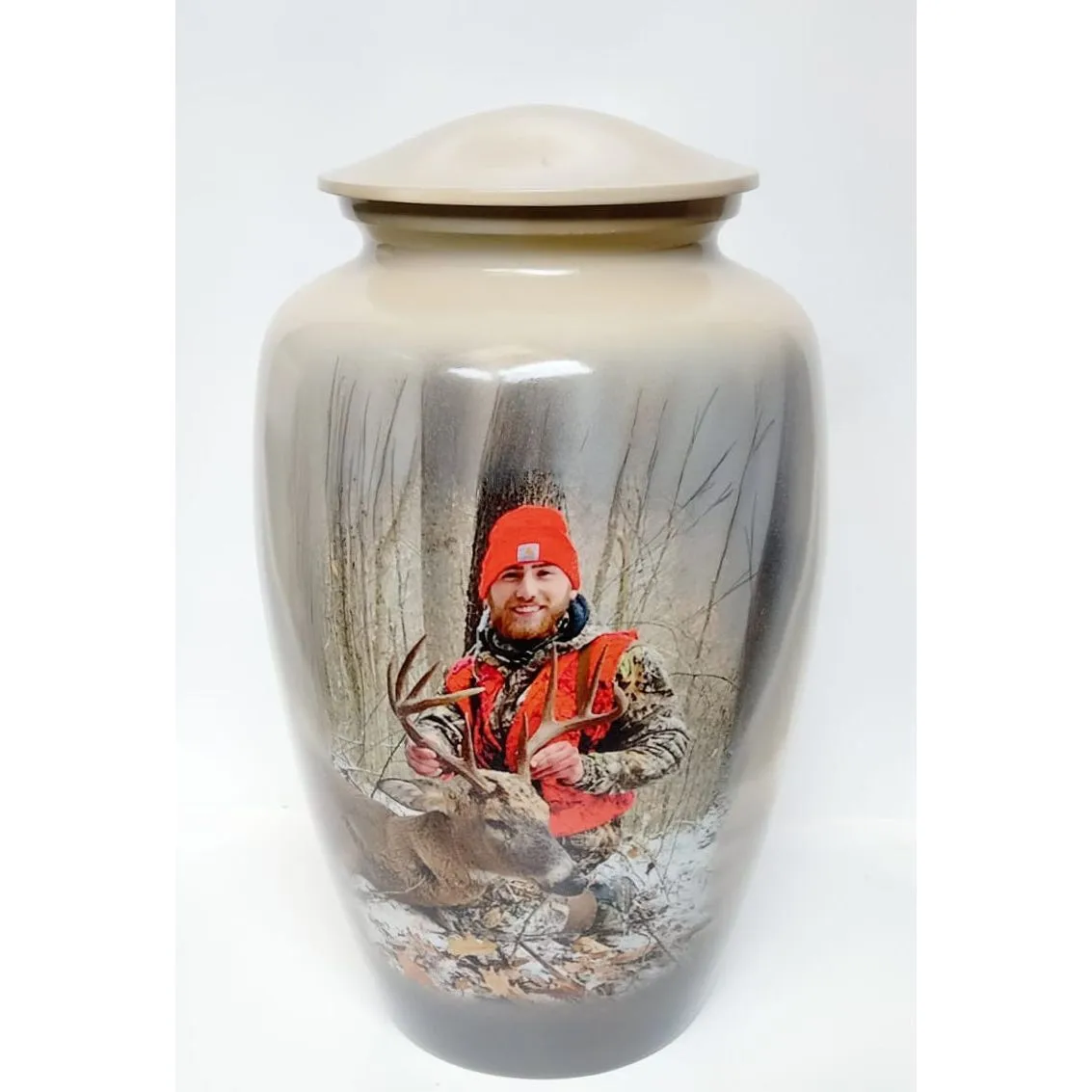 Custom Cremation Urn| Beautiful lasting image of your loved one| Supply your image, incredible