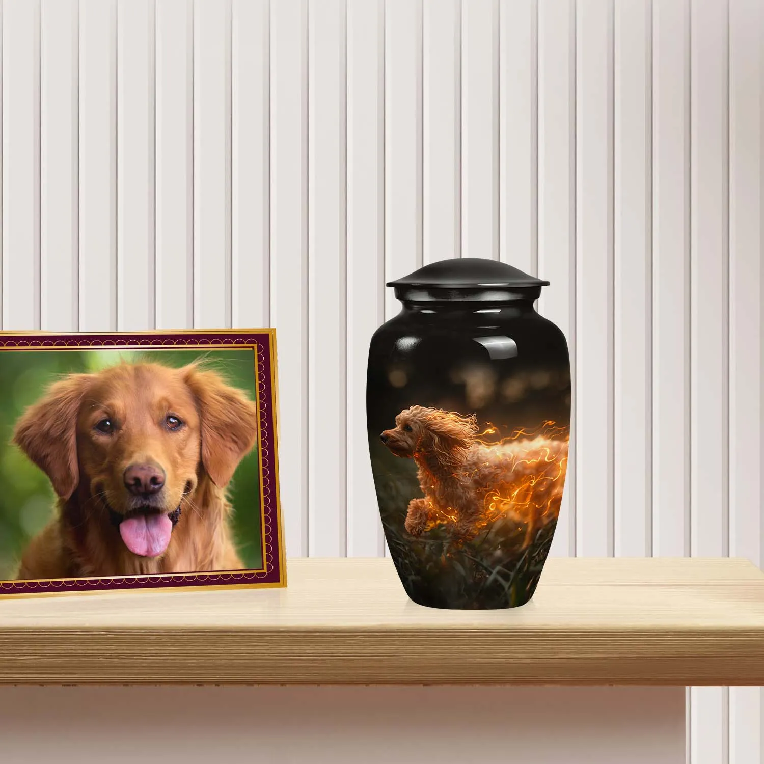 Custom Dog Urn for Pet Cremated Ashes