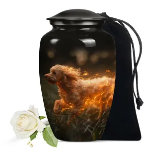 Custom Dog Urn for Pet Cremated Ashes