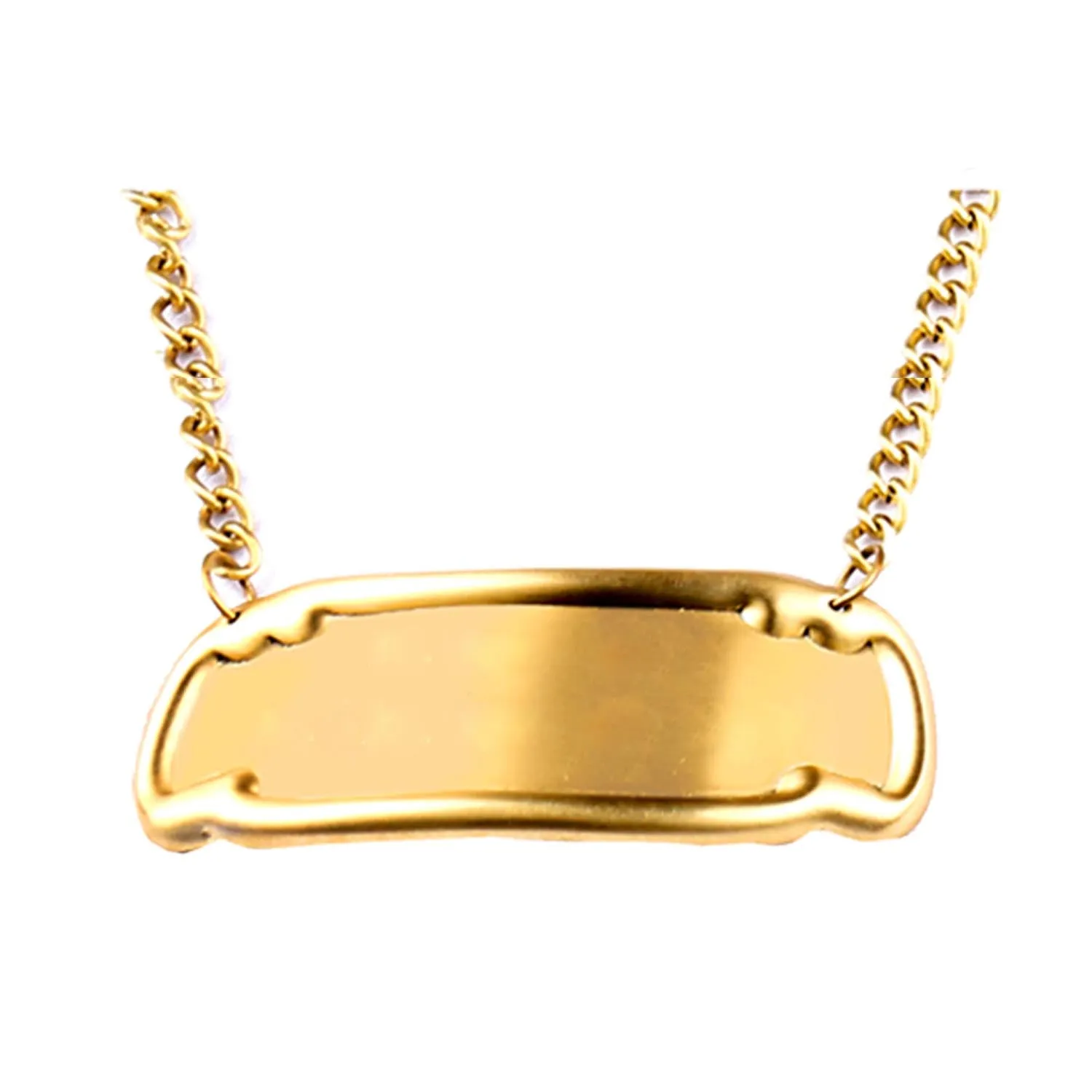 Customized Engraved Brass Name Tag for Adult Urns