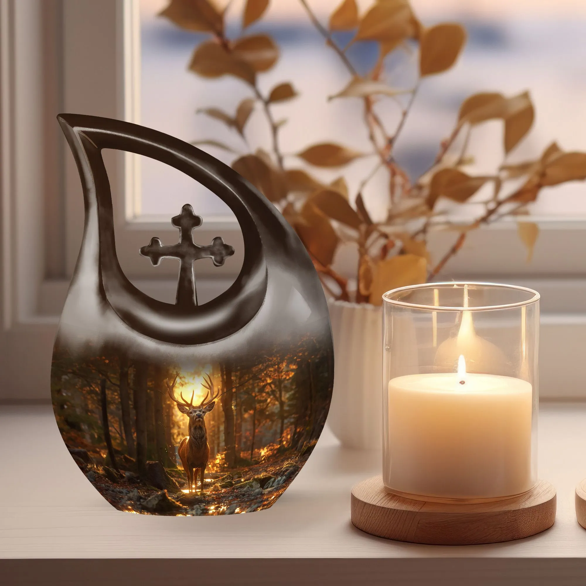 Deer Cremation Urn - A Lasting Tribute for Cherished Memories
