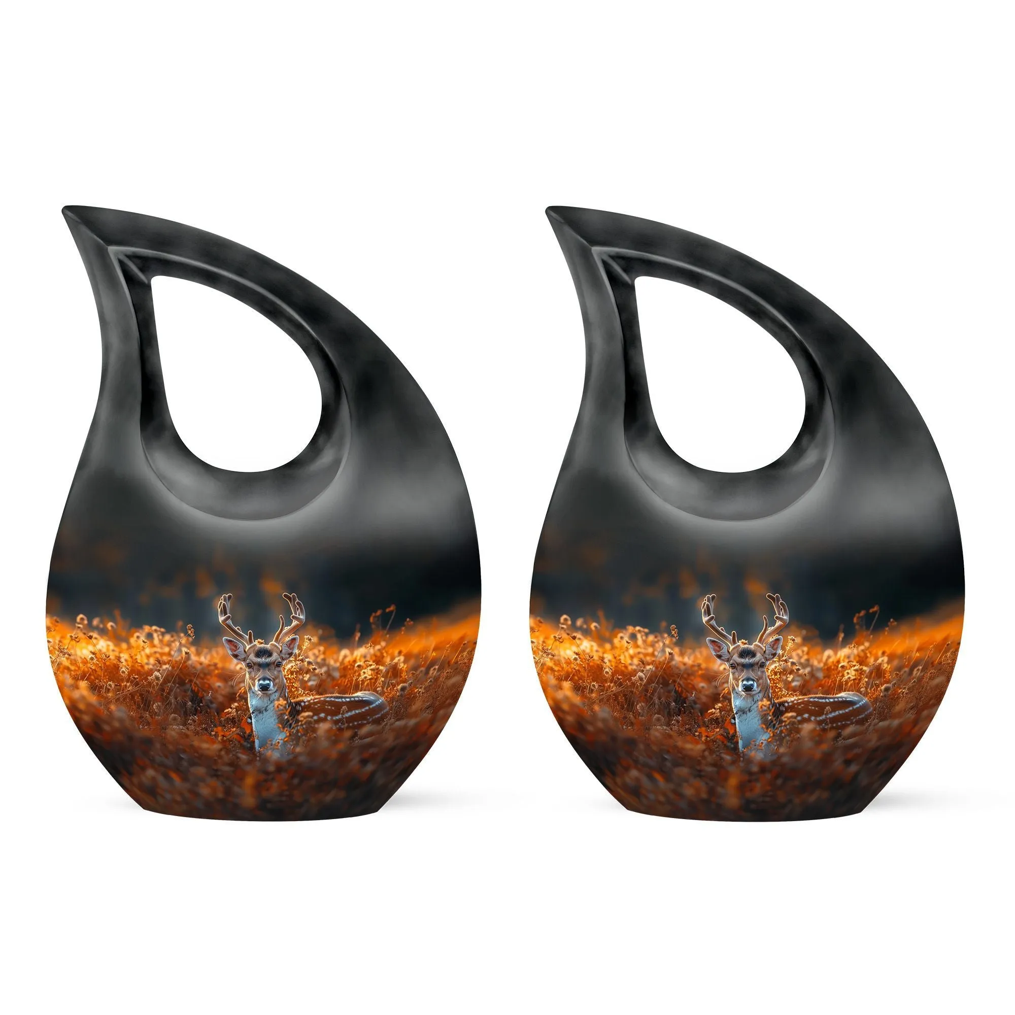 Deer Themed Cremation Urn -Affordable Solution For Memorializing