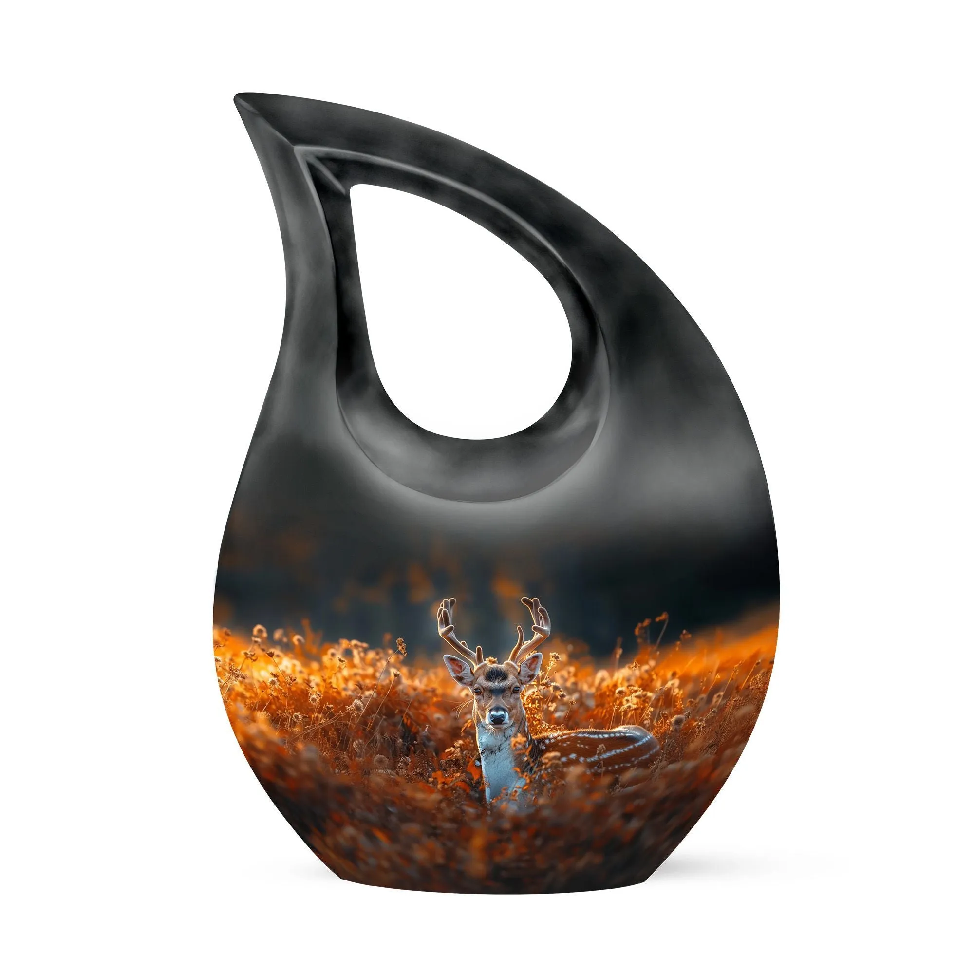 Deer Themed Cremation Urn -Affordable Solution For Memorializing