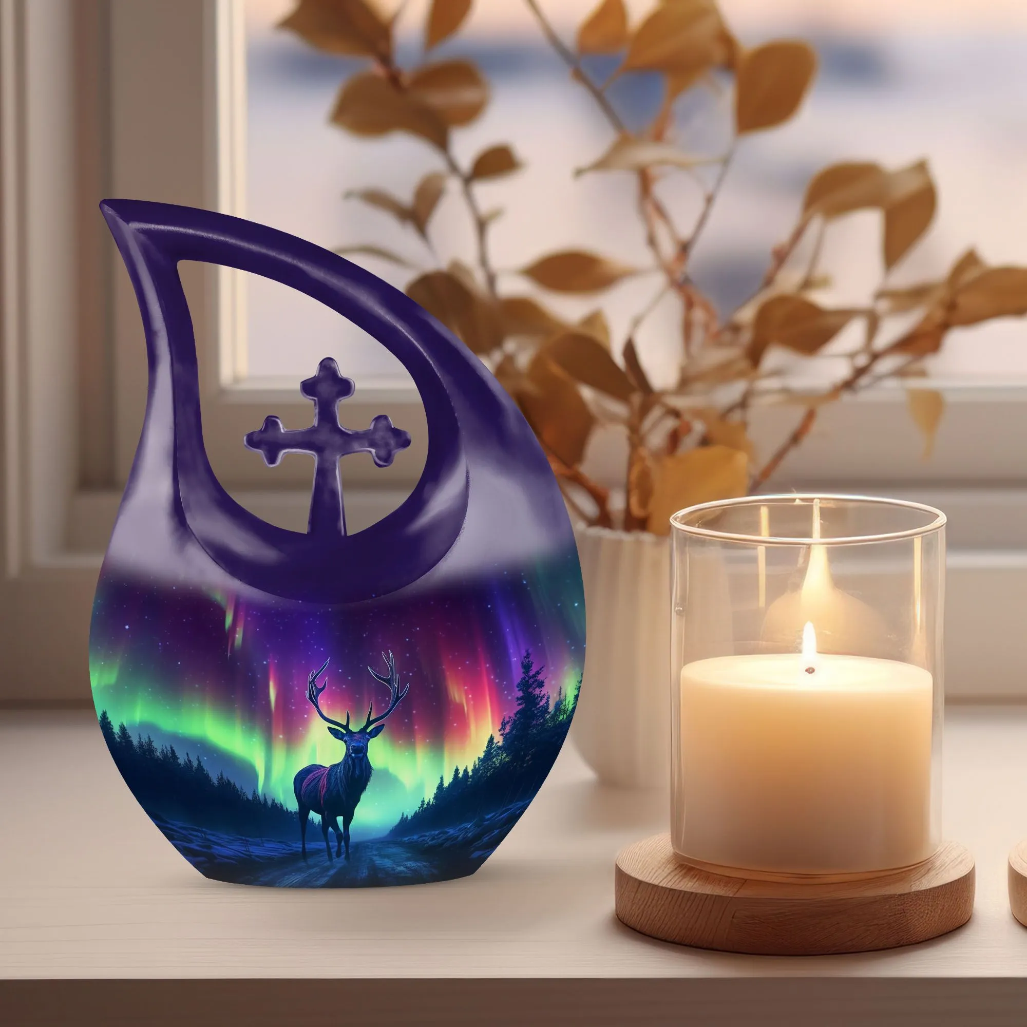 Deer Urn : Biodegradable Remembrance Commemoration Urn