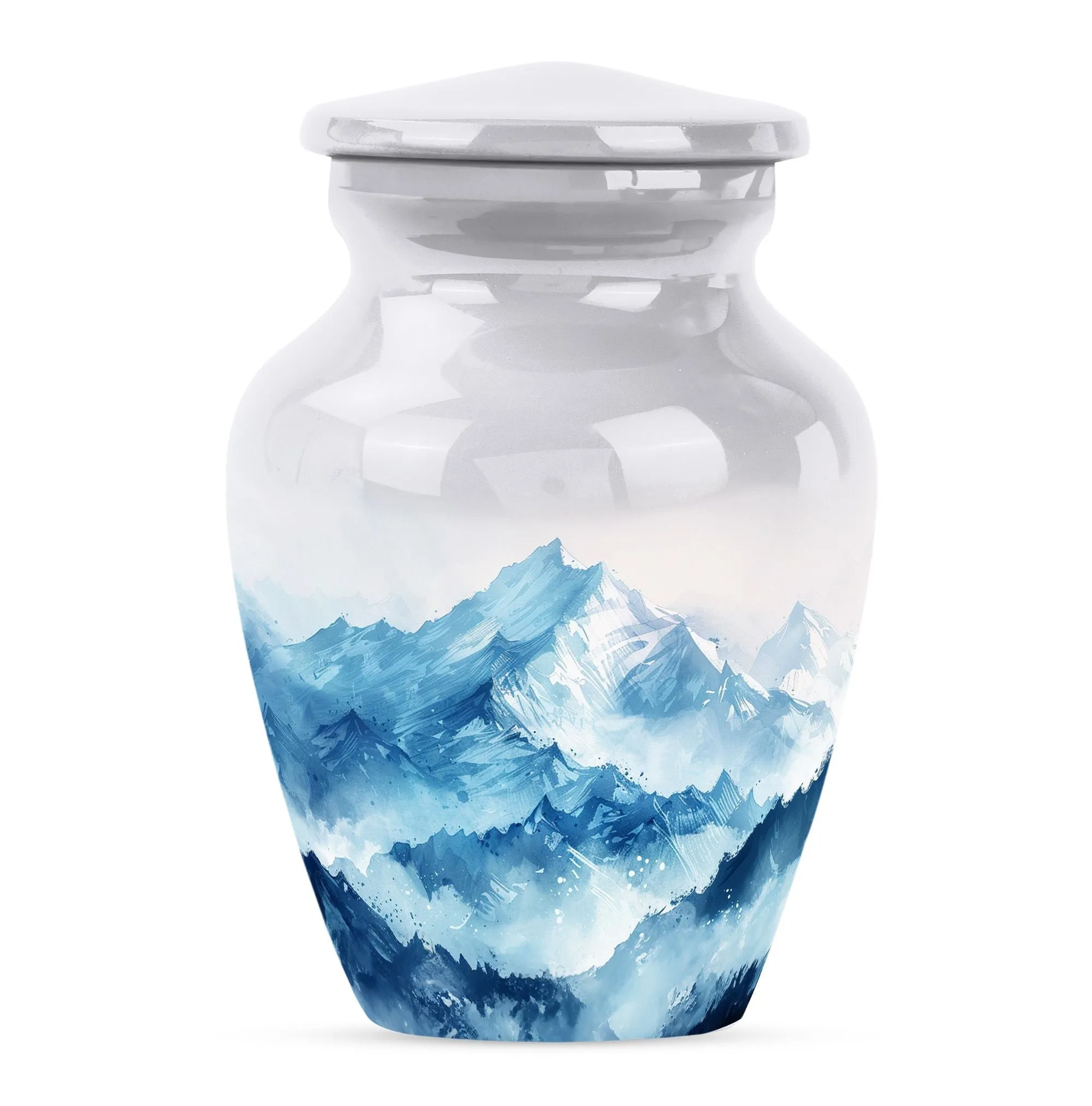 Dignified Farewell: Mountains Memorial Urn For Human Ashes