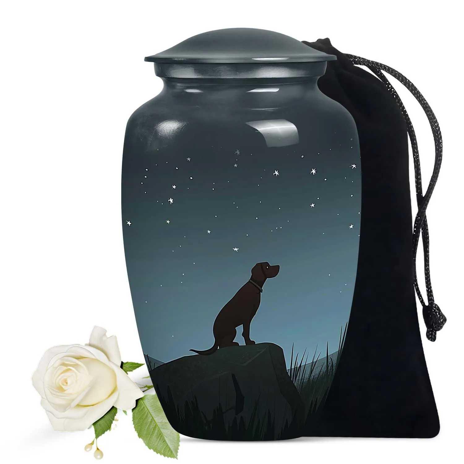 Dog Pet Cremation Mini Urn For Ashes