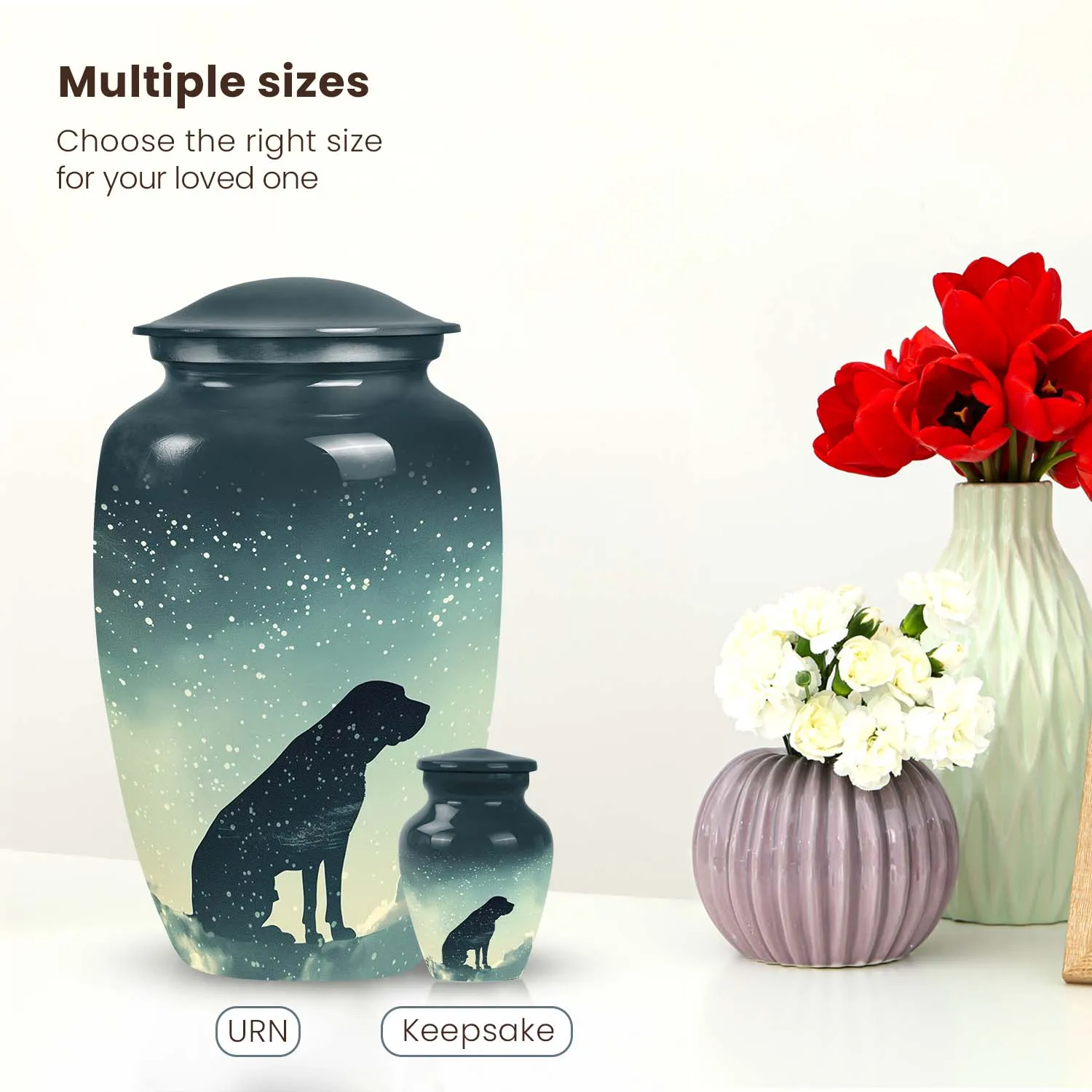 Dog Pet Custom Funeral Cremation Urn