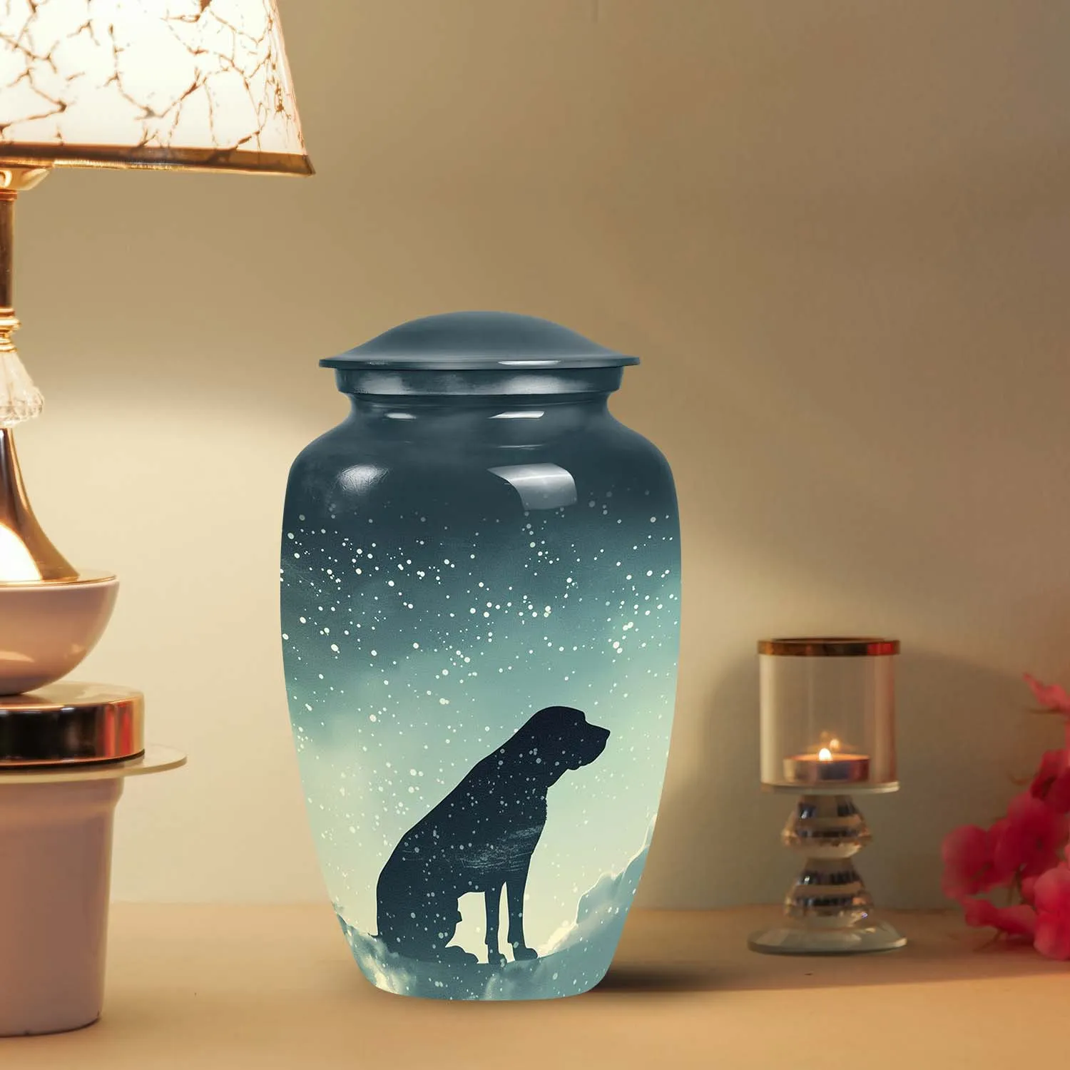 Dog Pet Custom Funeral Cremation Urn