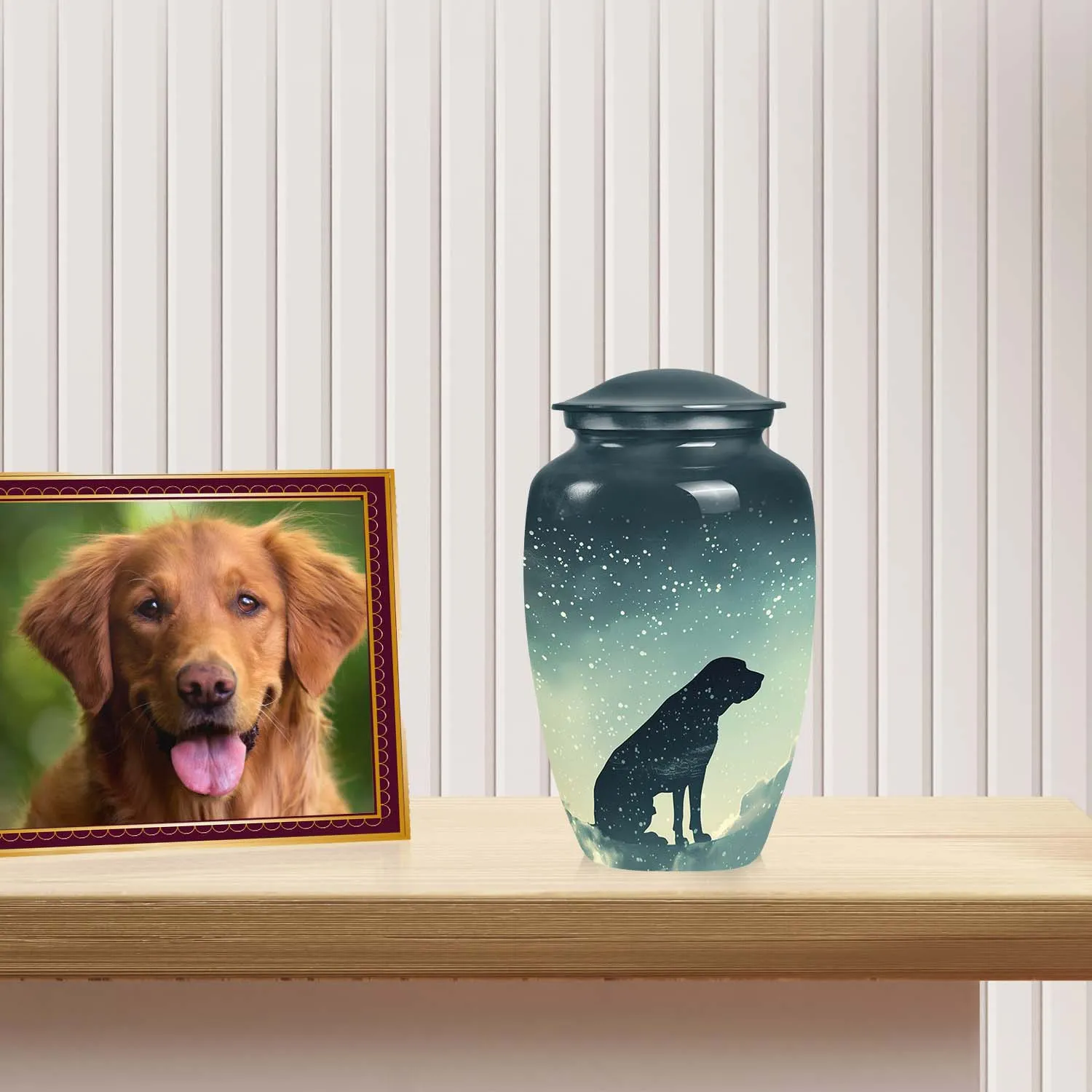 Dog Pet Custom Funeral Cremation Urn