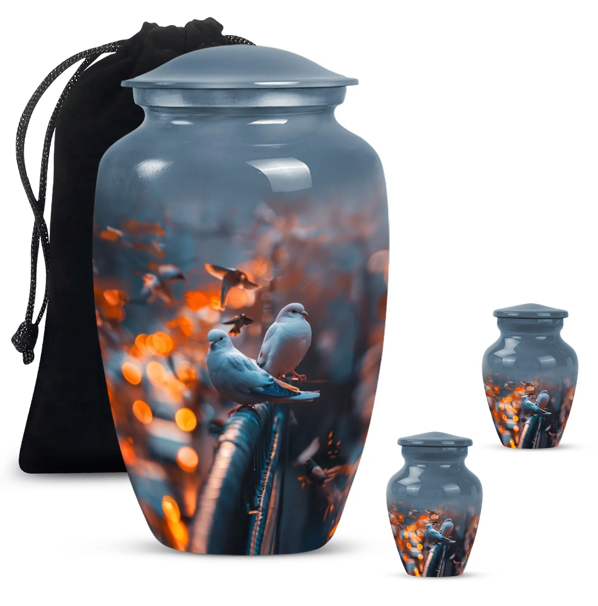 Dove Cremation Urn For Ashes Adult Male Memorial & Funeral Urn
