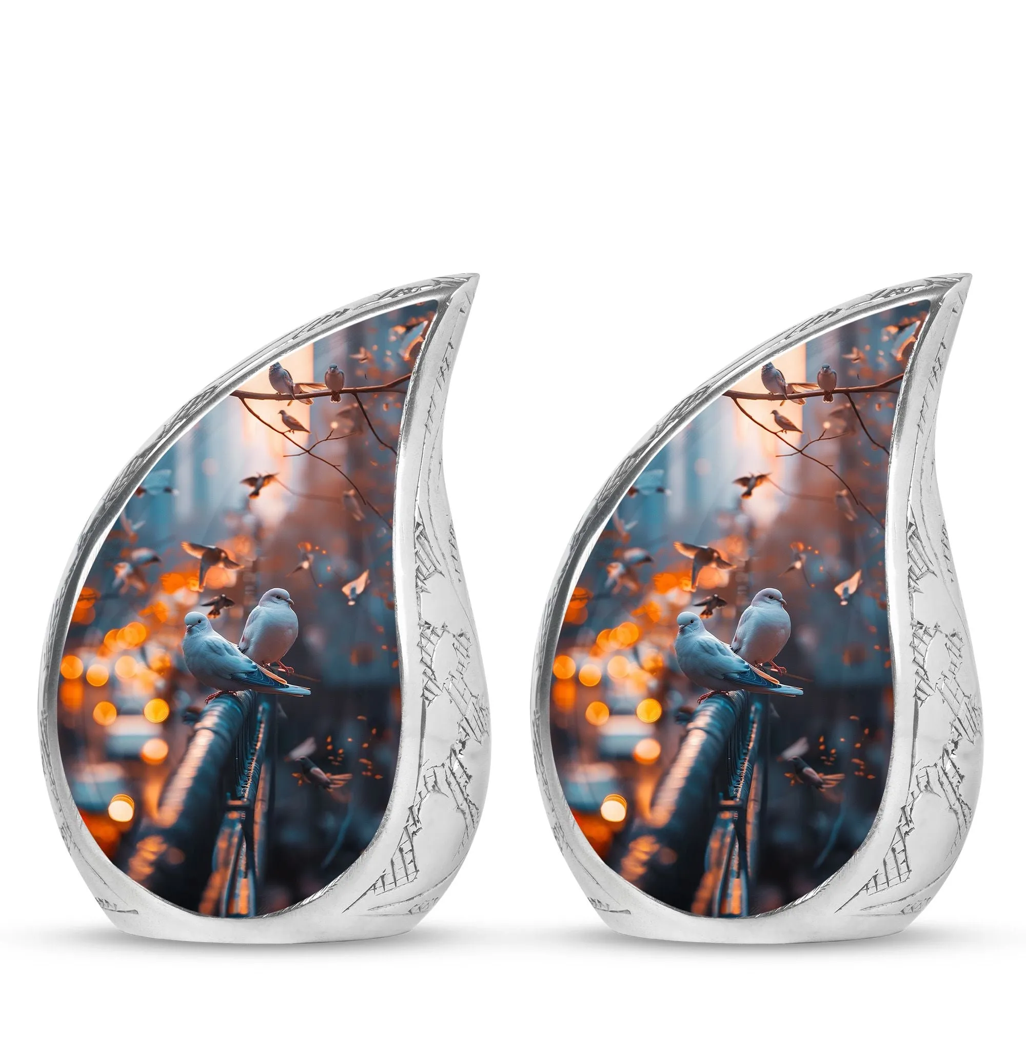 Dove Cremation Urn For Ashes Adult Male Memorial & Funeral Urn