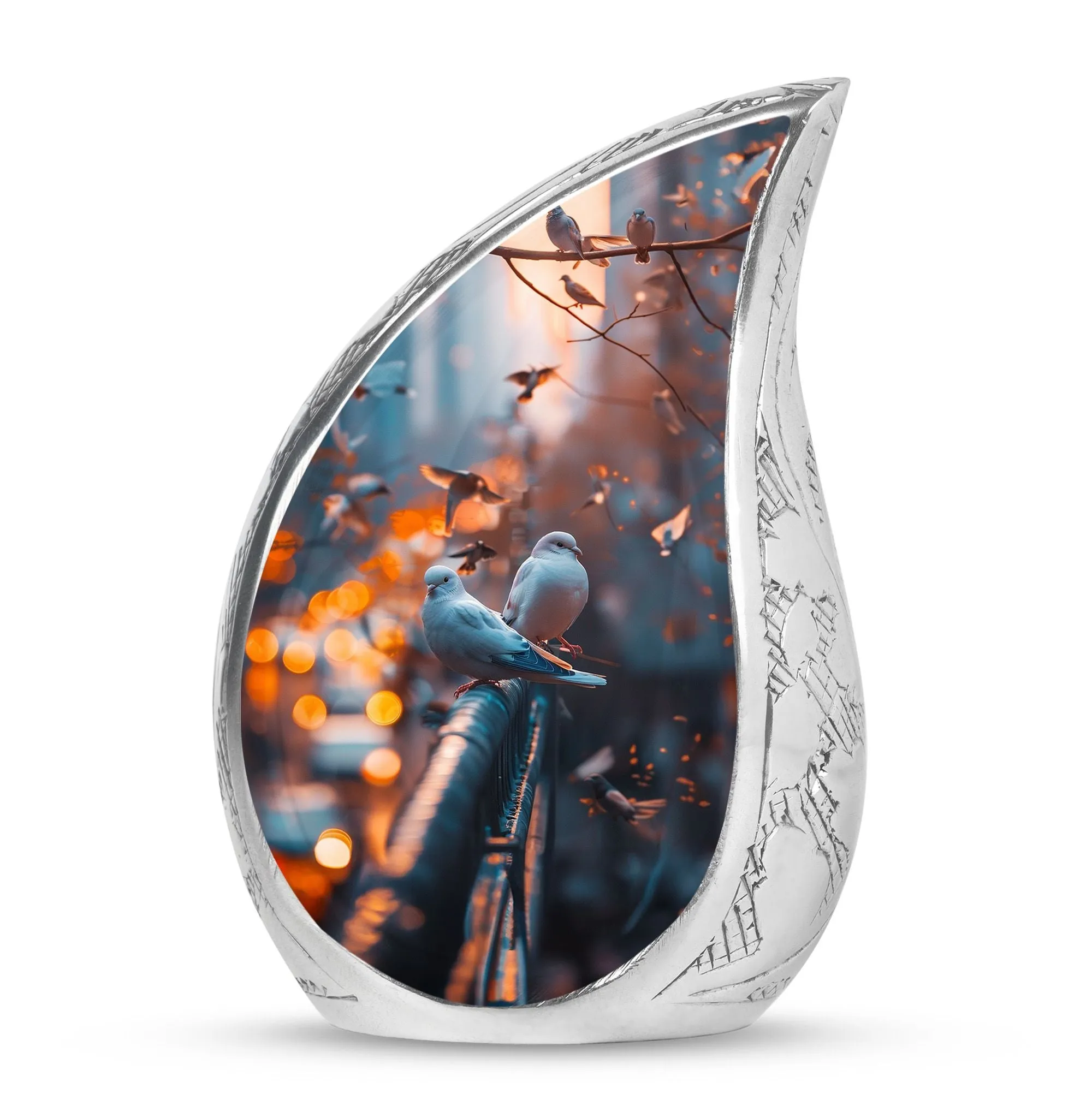 Dove Cremation Urn For Ashes Adult Male Memorial & Funeral Urn