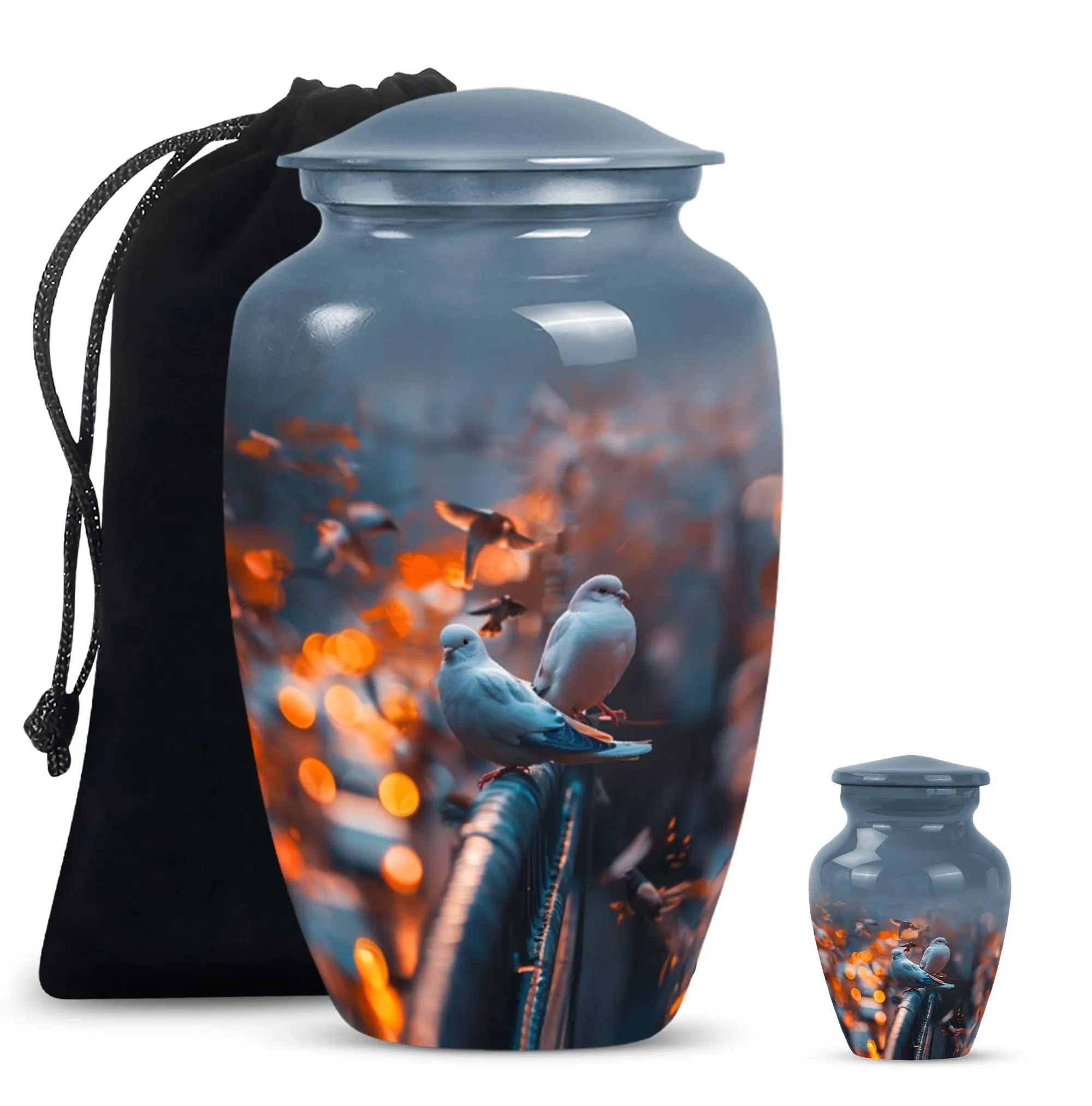 Dove Cremation Urn For Ashes Adult Male Memorial & Funeral Urn