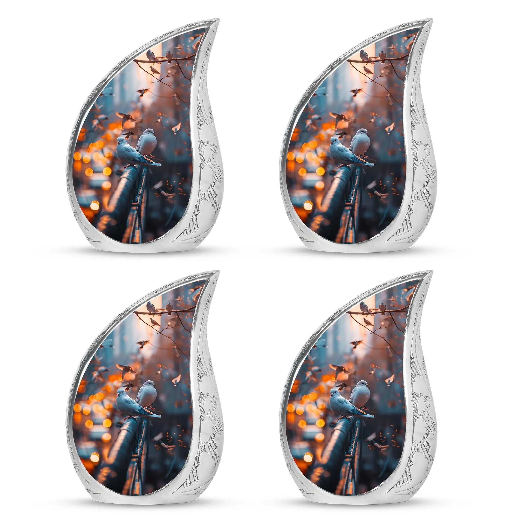 Dove Cremation Urn For Ashes Adult Male Memorial & Funeral Urn