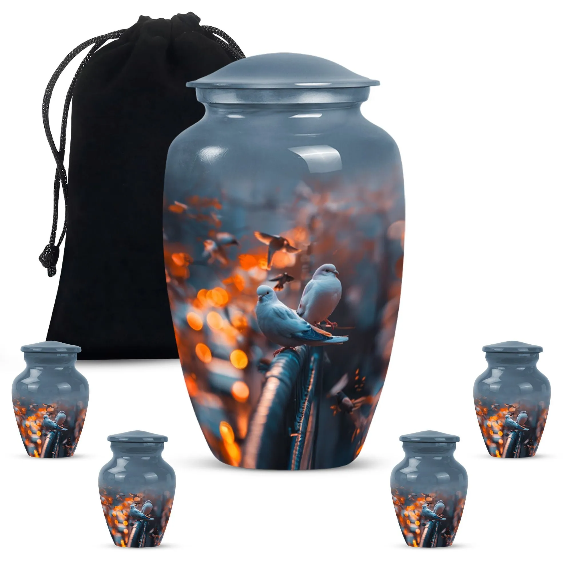 Dove Cremation Urn For Ashes Adult Male Memorial & Funeral Urn