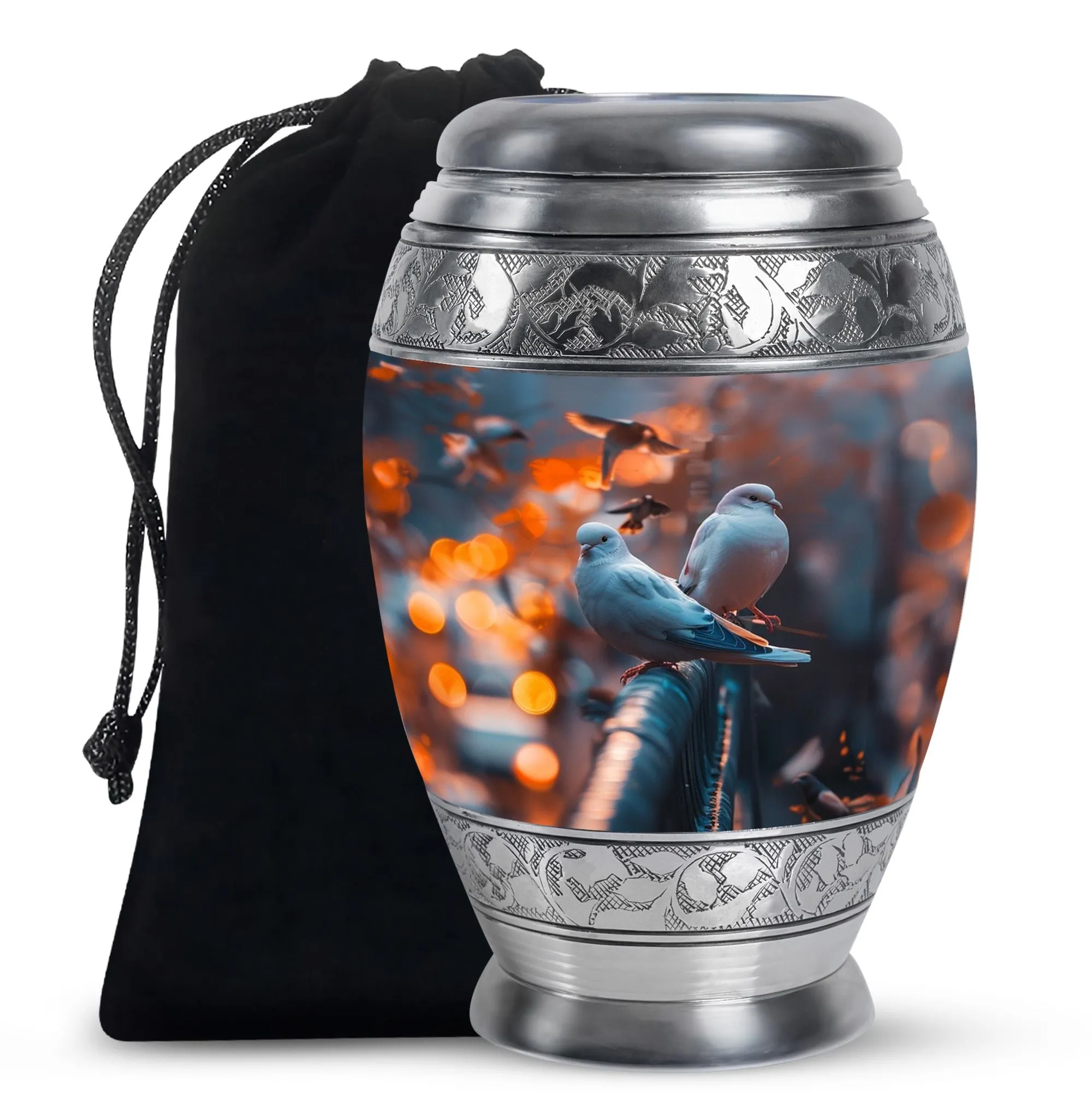 Dove Cremation Urn For Ashes Adult Male Memorial & Funeral Urn
