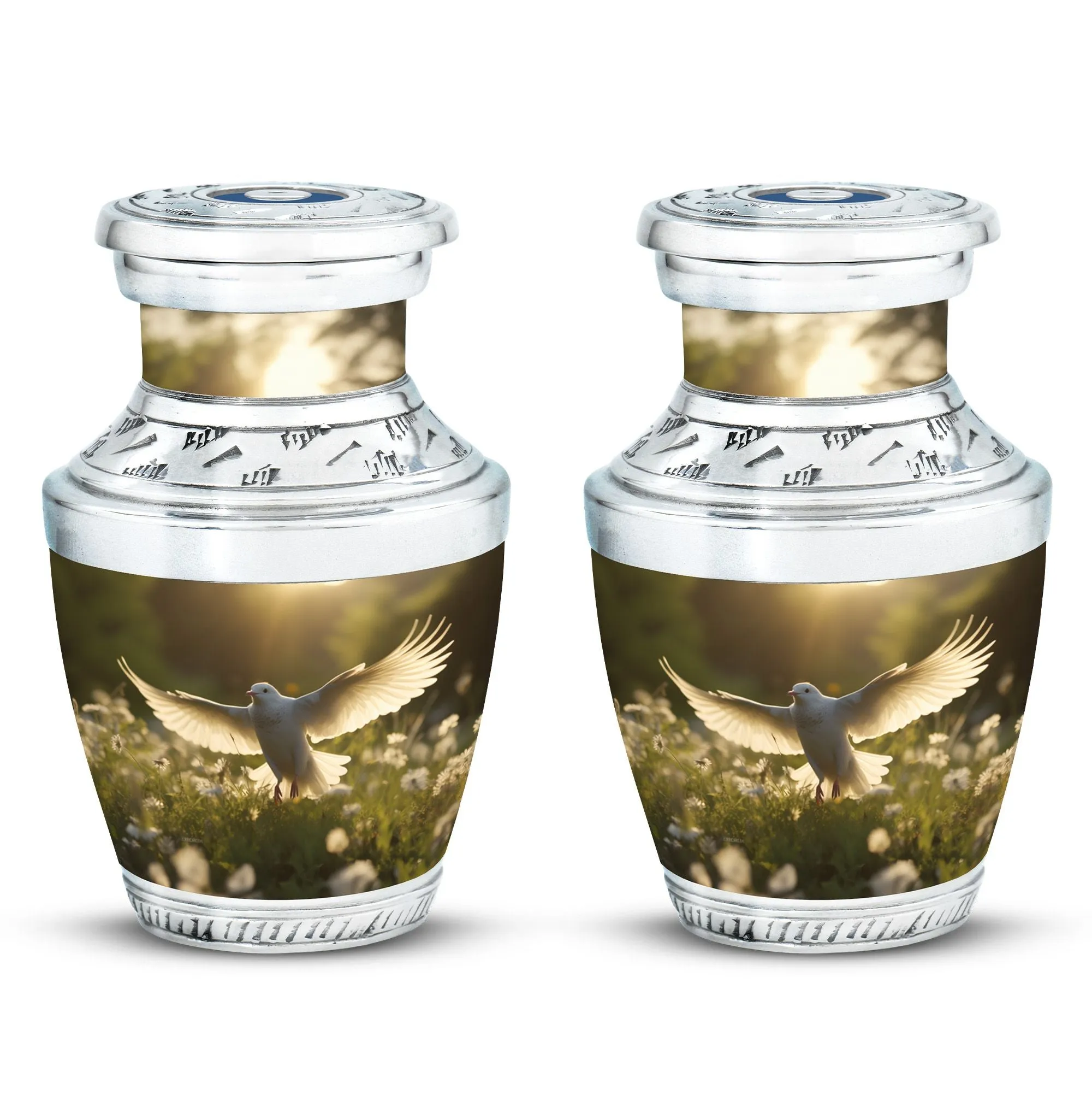 Dove Cremation Urn: Personalized Memorial Urn For Funeral Decor