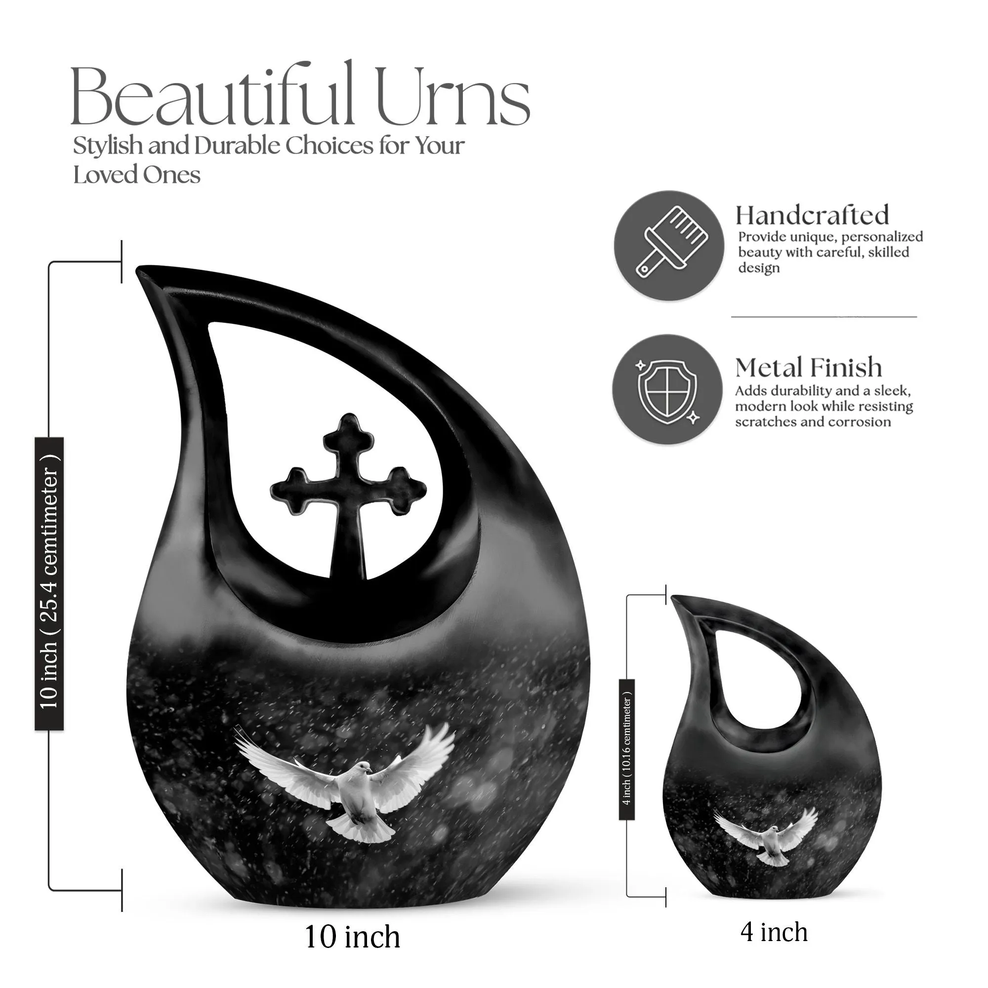 Dove Urn : Adult Cremation Urn For Human Ashes Remans