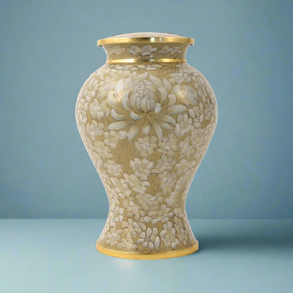 Etienne Opal Cloisonné Cremation Urn