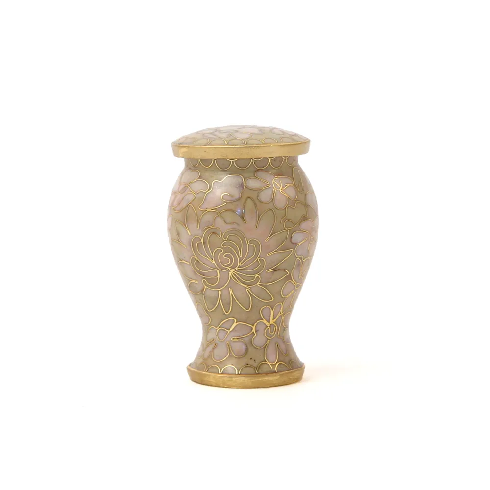 Etienne Opal, Cloisonne Cremation Urn