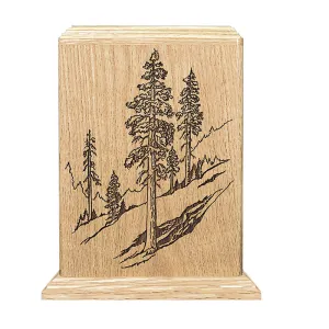 Evergreen Cremation Urn