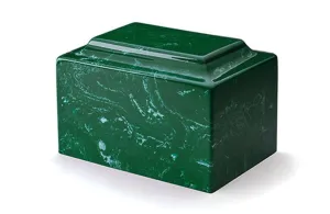 Evergreen Deluxe Cultured Marble Cremation Urn