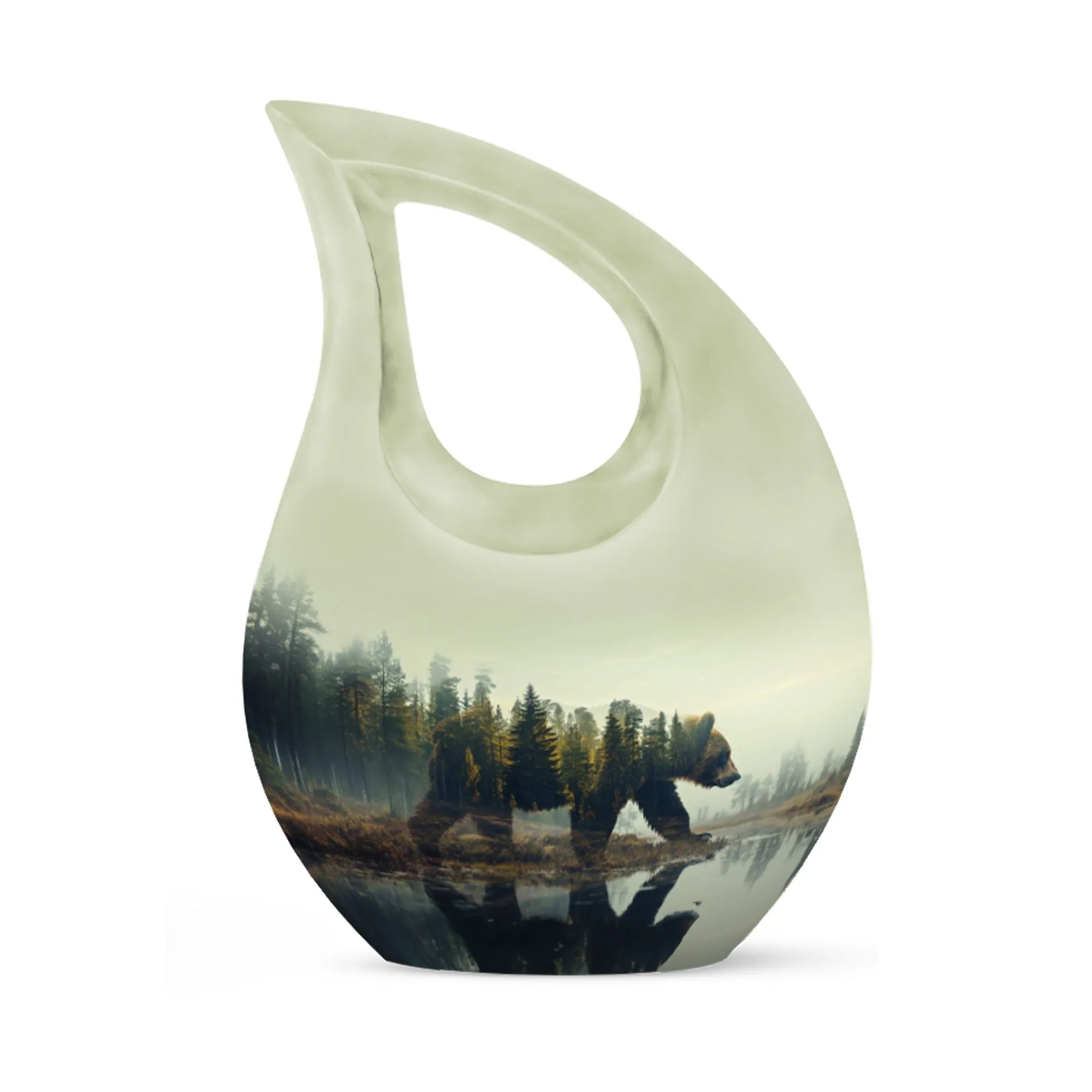 Extra Large Bear Urn: A Sublime Commemoration with Memorial Urn