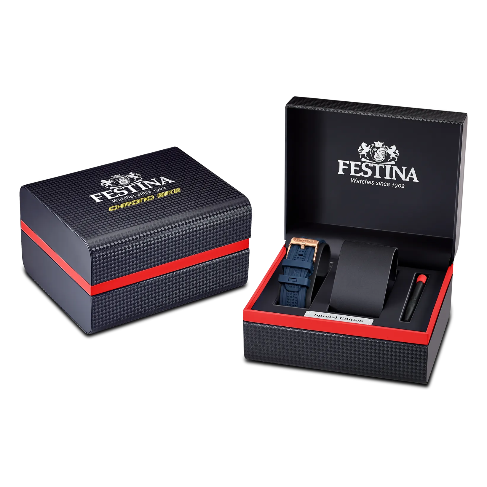 Festina Chrono Bike Special Edition Stainless Steel Chronograph Mens Watch I Model F20524/1 Quartz Movement