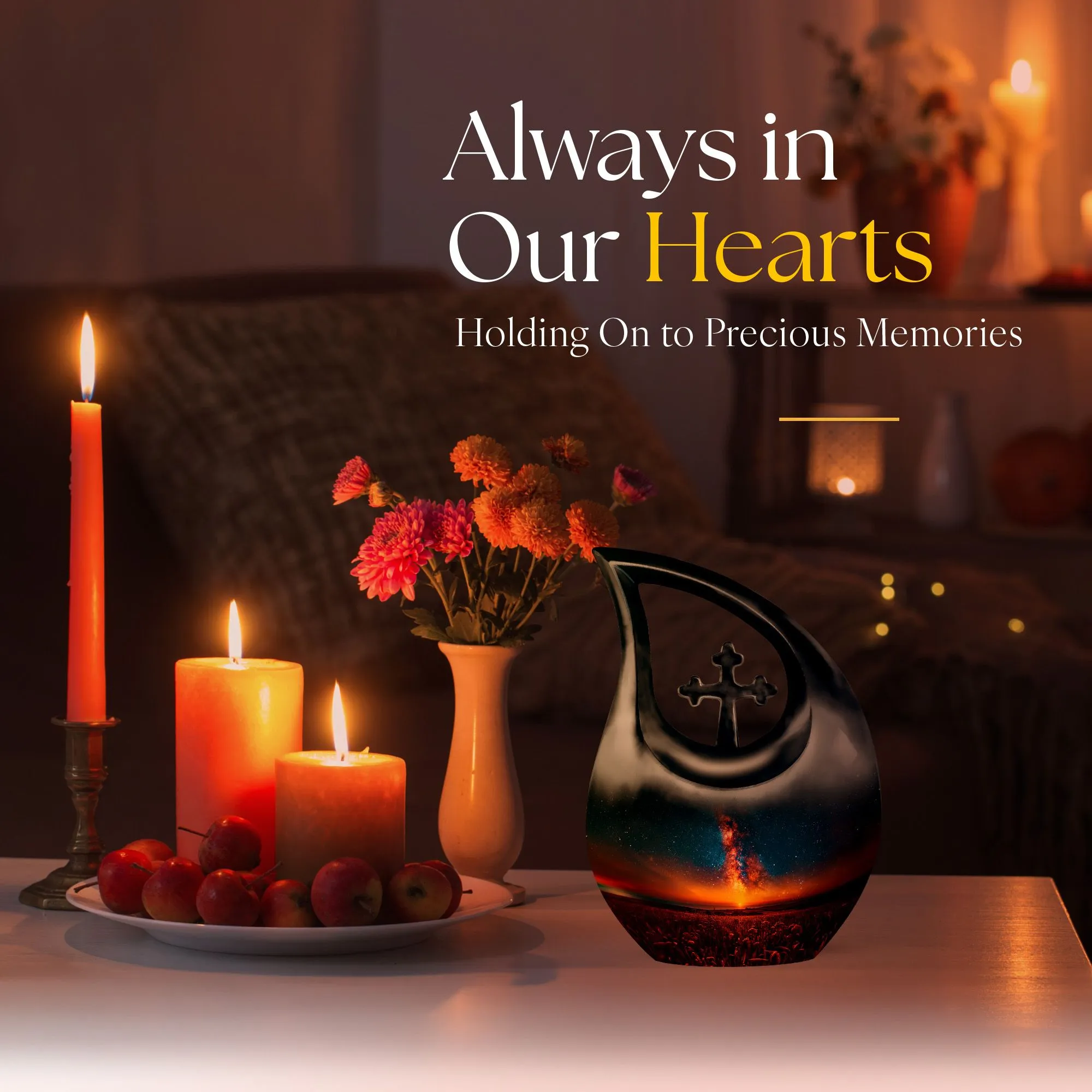 Galaxy Urn | Exclusive Commemorative Large Urn for Human Ashes