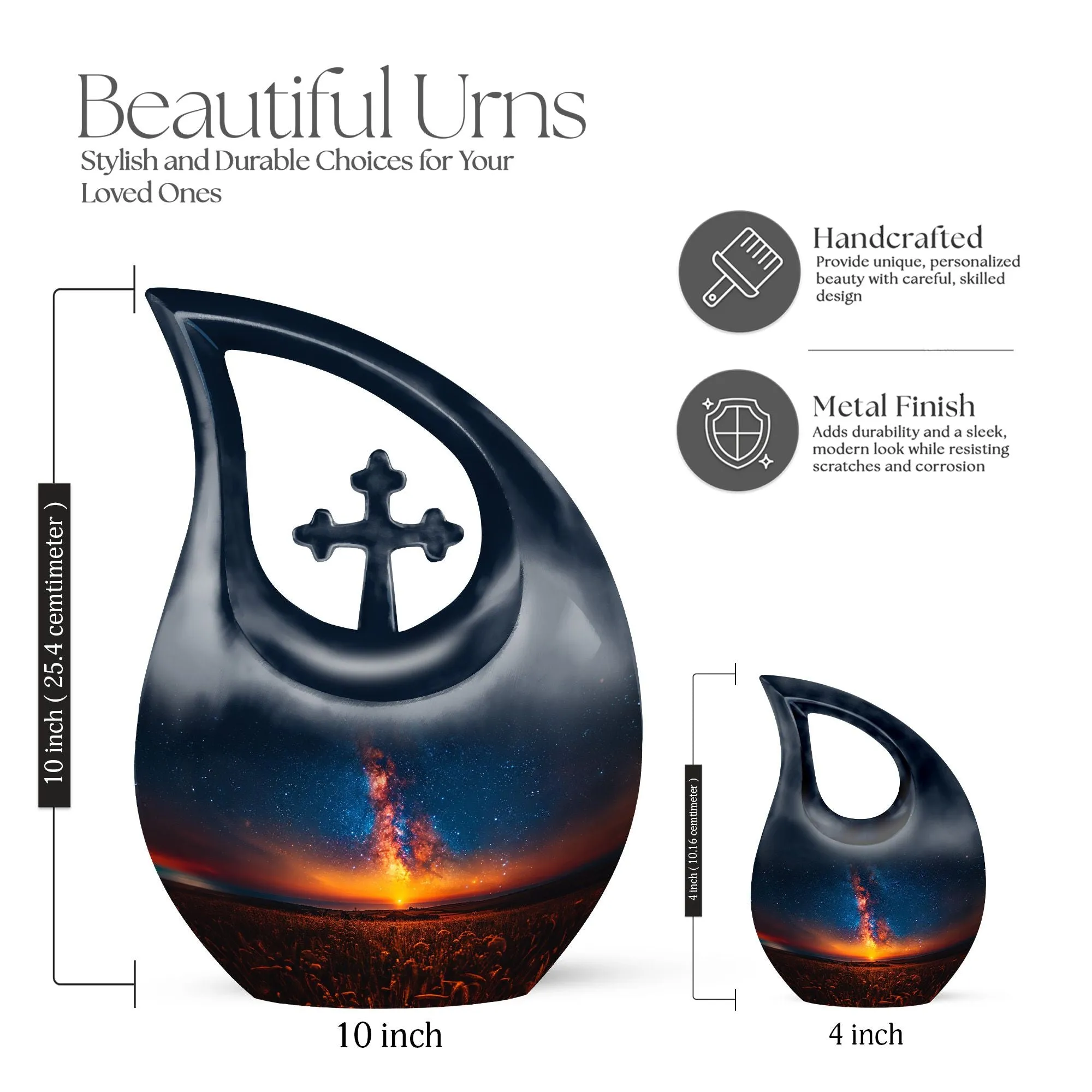 Galaxy Urn | Exclusive Commemorative Large Urn for Human Ashes