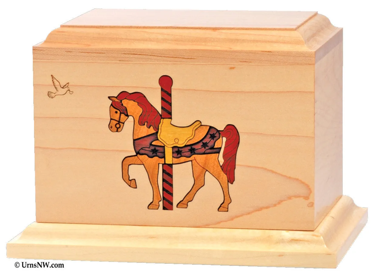 Grand Carousel Child or Infant Urn