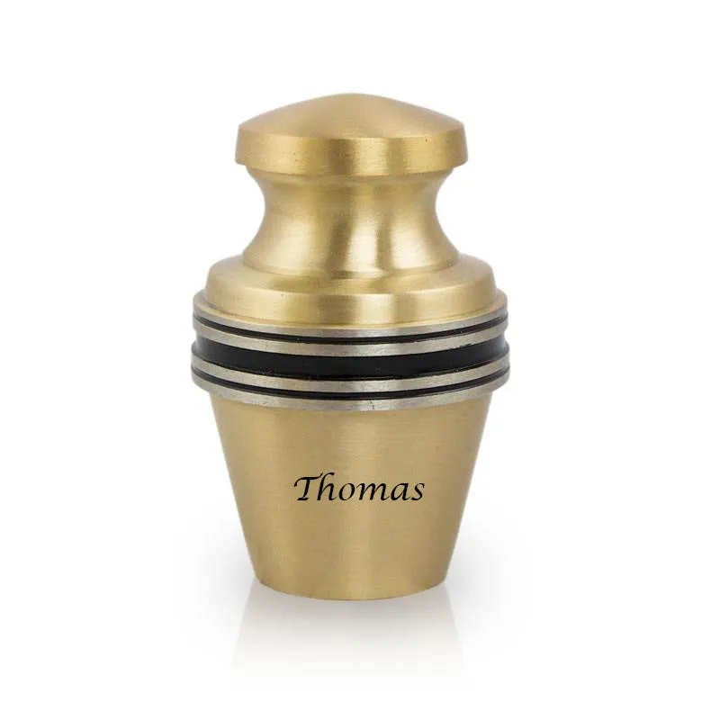 Grecian Bronze Cremation Keepsake Urn