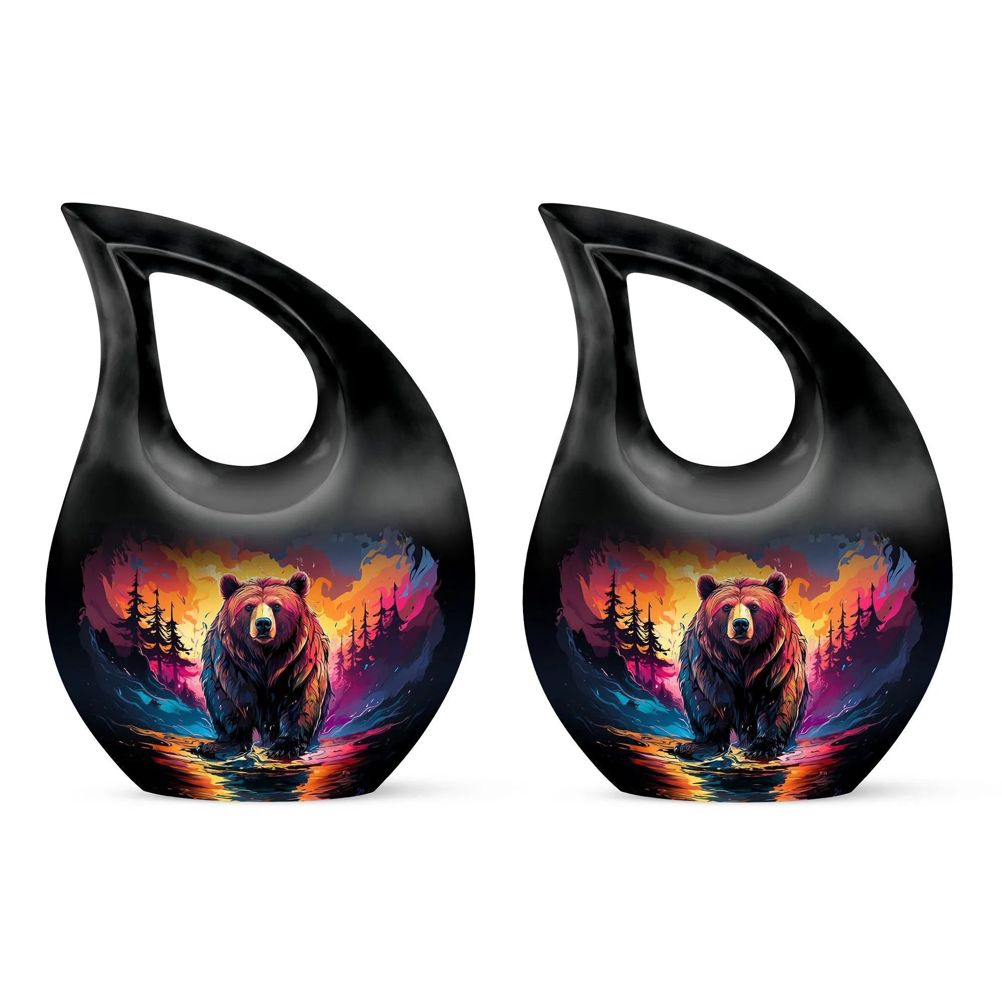 Grizzly Bear Urn: Keepsake Cremation Urn For Human Ashes