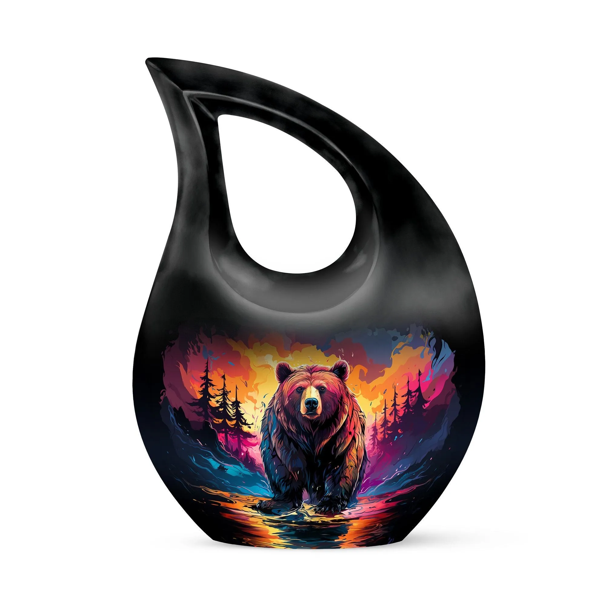 Grizzly Bear Urn: Keepsake Cremation Urn For Human Ashes