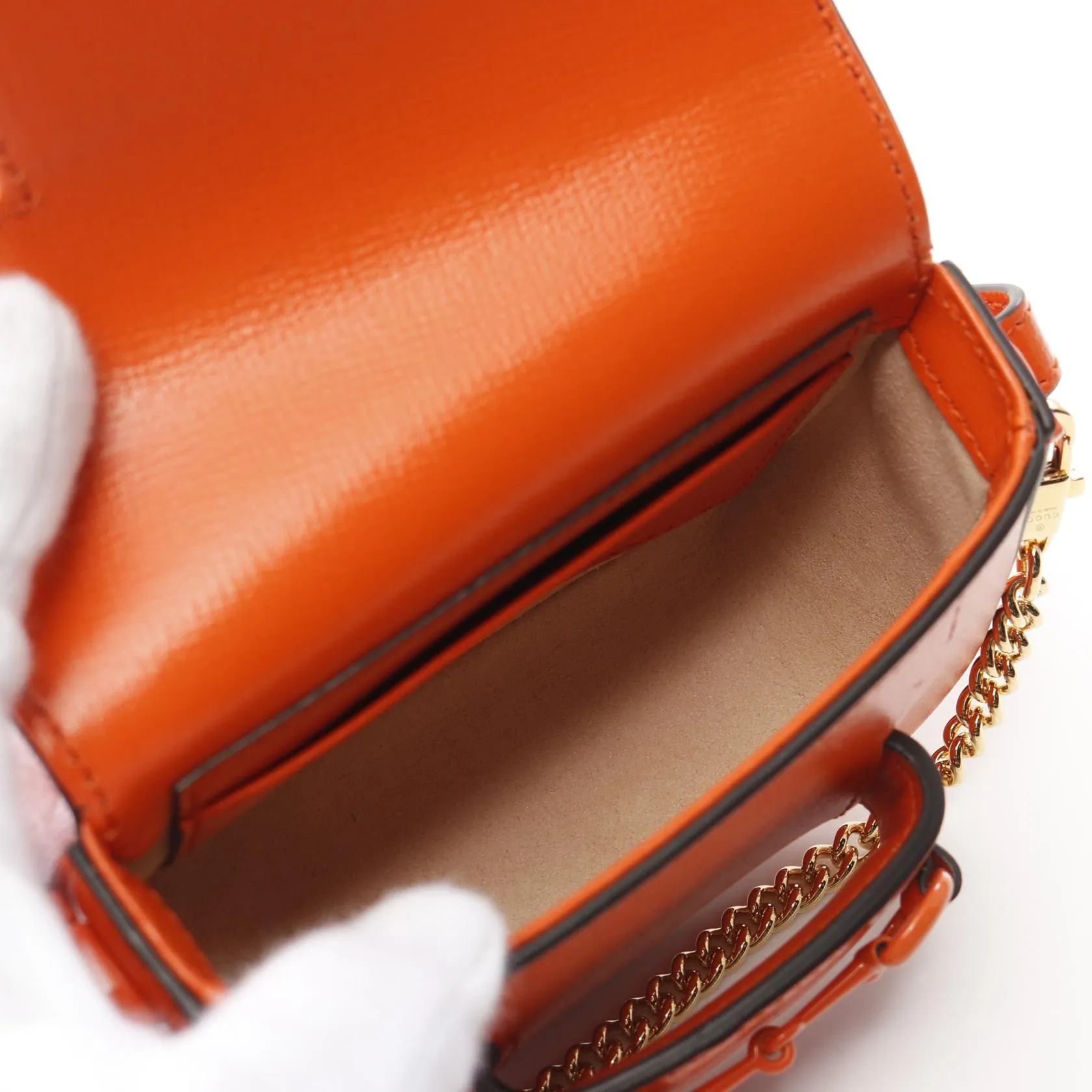 Gucci Mini Horsebit 1955 Leather Shoulder Bag