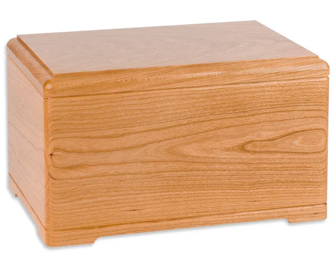 Hamilton Solid Wood Cremation Urn Made in the USA