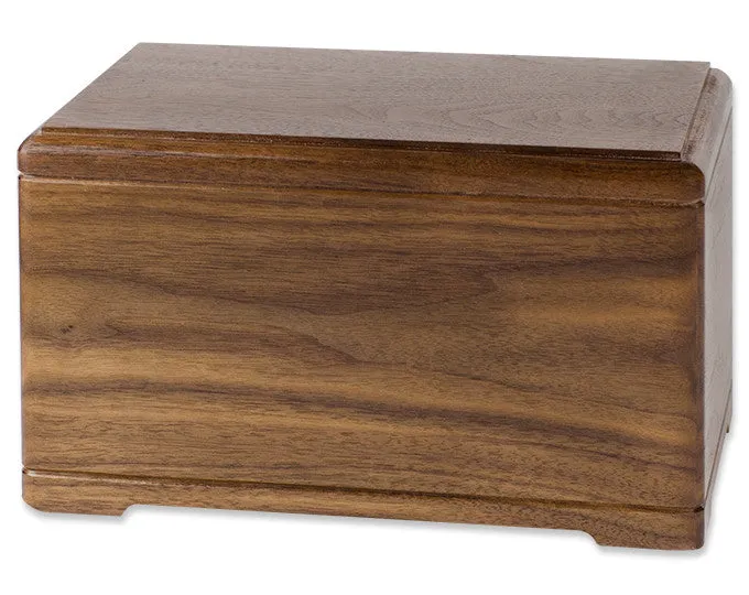 Hamilton Solid Wood Cremation Urn Made in the USA