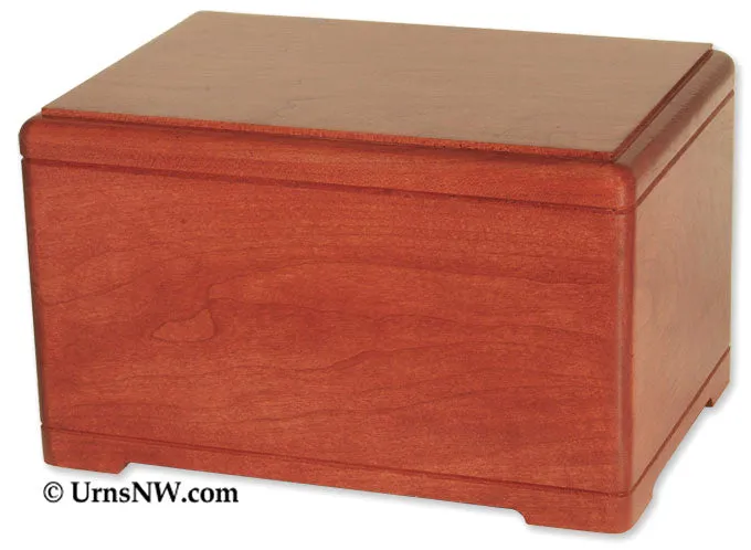Hamilton Solid Wood Cremation Urn Made in the USA