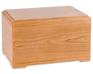 Hamilton Solid Wood Cremation Urn Made in the USA