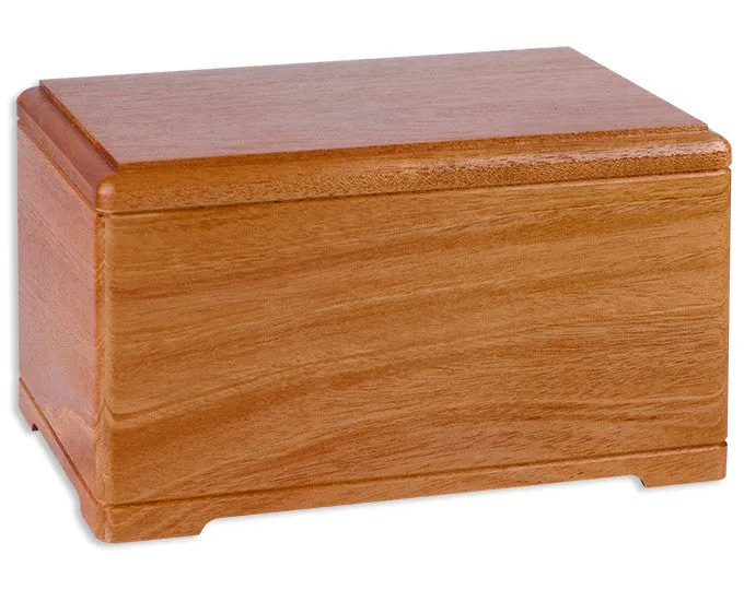 Hamilton Solid Wood Cremation Urn Made in the USA