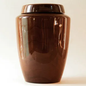 Hand Turned Timeless Wood Cremation Urn