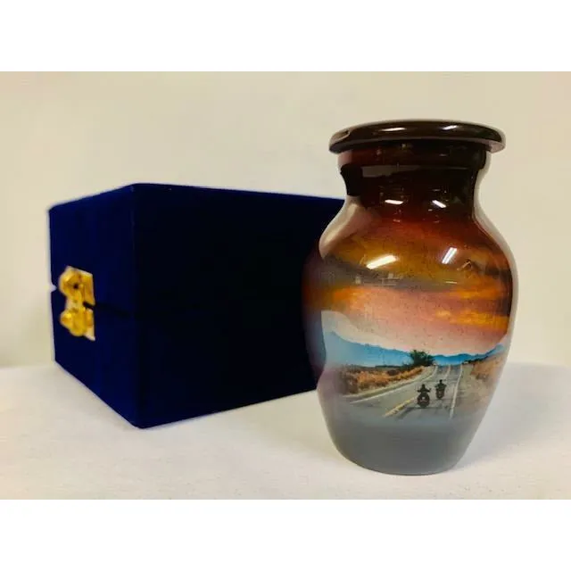 Highway to Heaven, Cremation Urn | Motorcycle Ash Urn | Quality Urns For Less