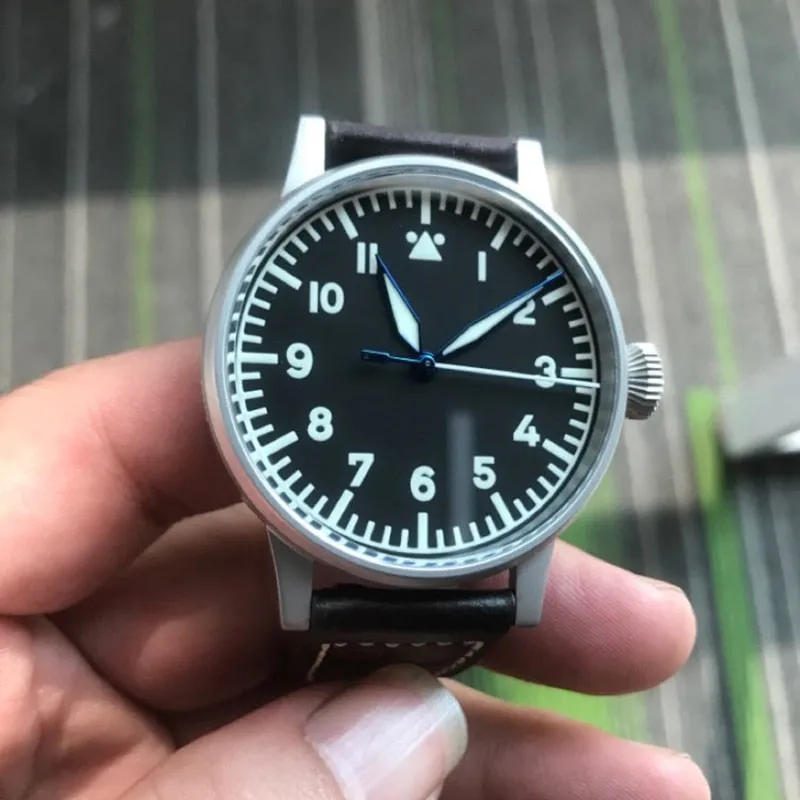 Hruodland 42mm Flieger Big Pilot Watch