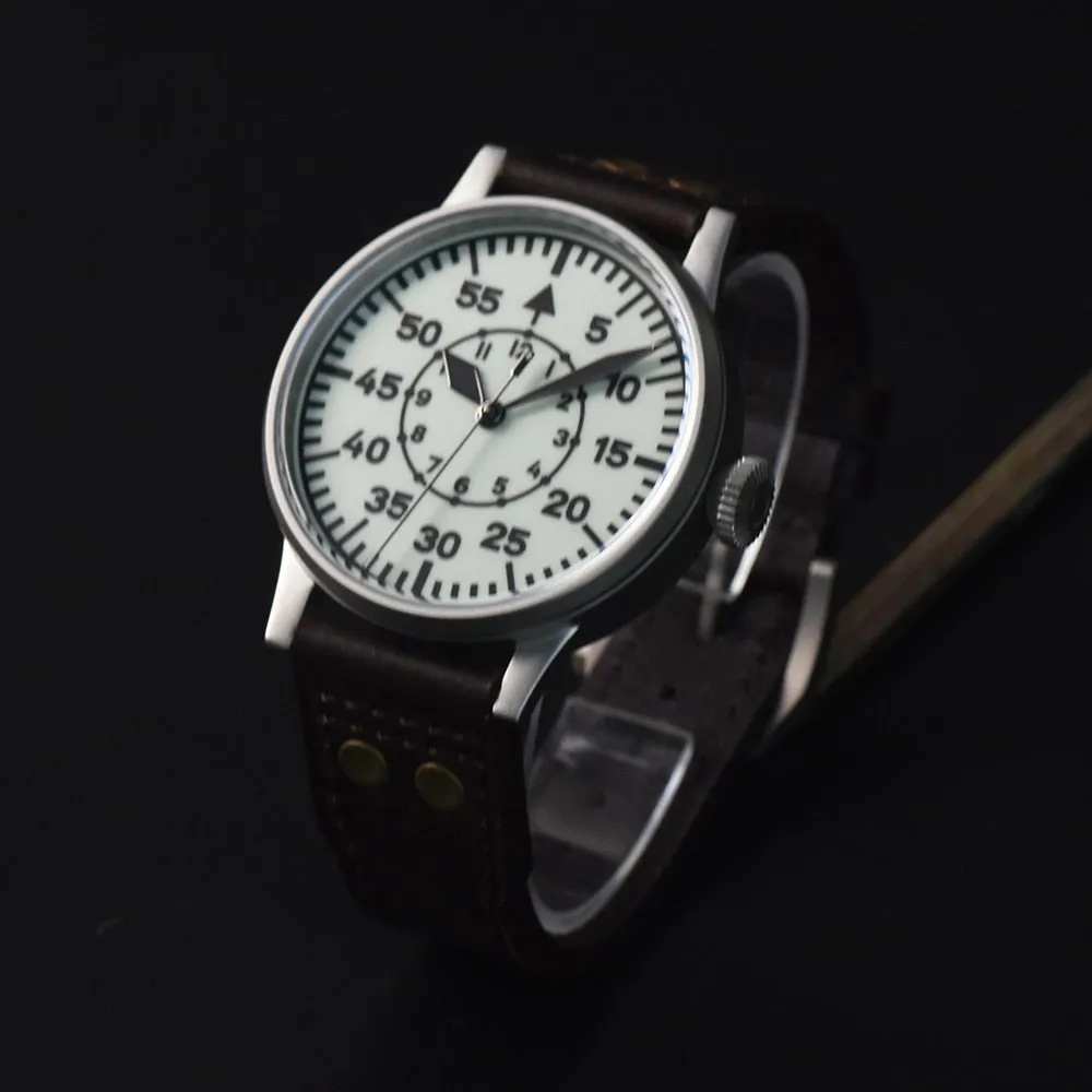 Hruodland 42mm Flieger Big Pilot Watch